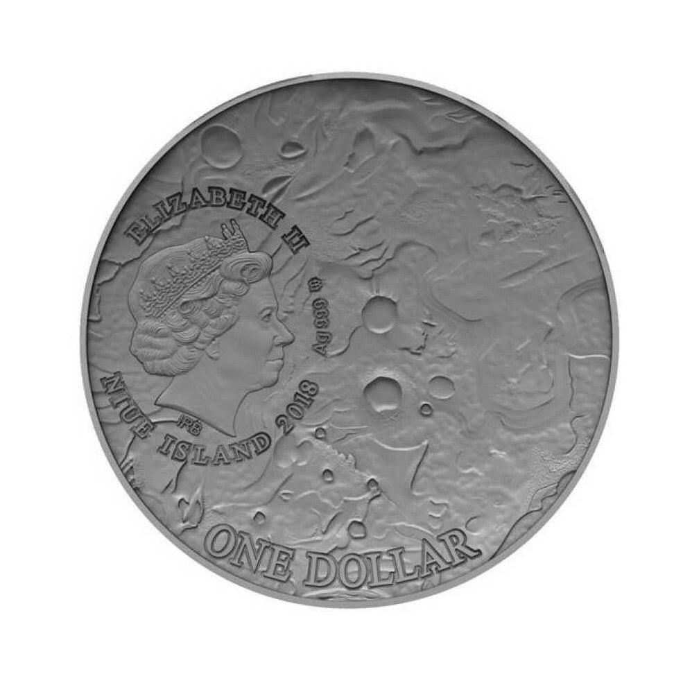 Niue - Vesta - NWA4664 Meteorite - 1 oz