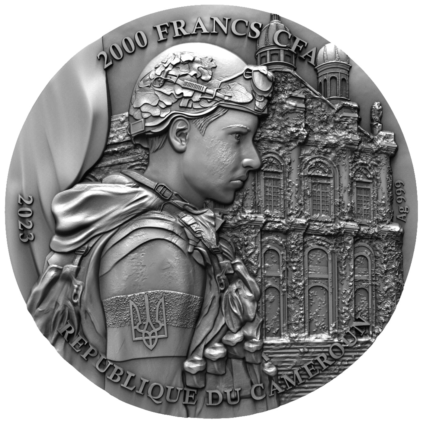 Cameroon - Snake Island Incident Ukraine War 2 oz