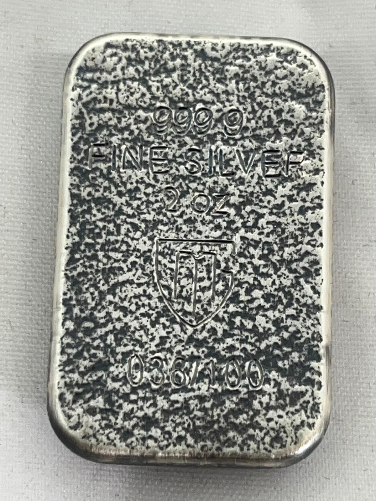 Prussian Orders - Silver bar 2 oz