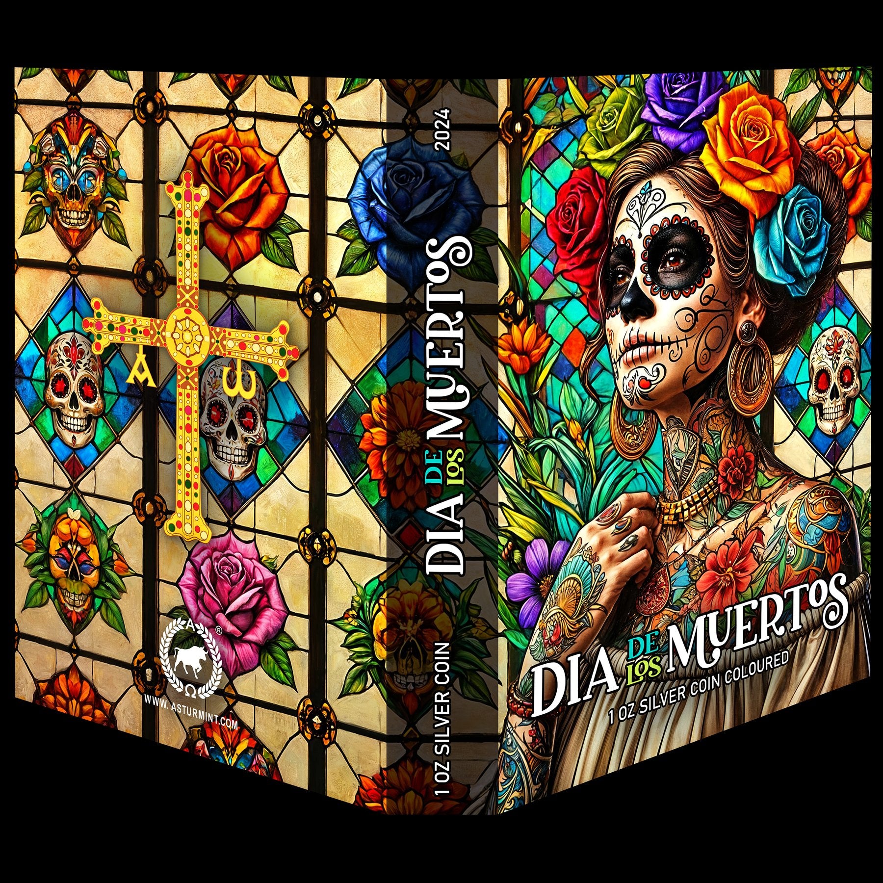 Día de los Muertos - Stained Glass Edition 1 oz