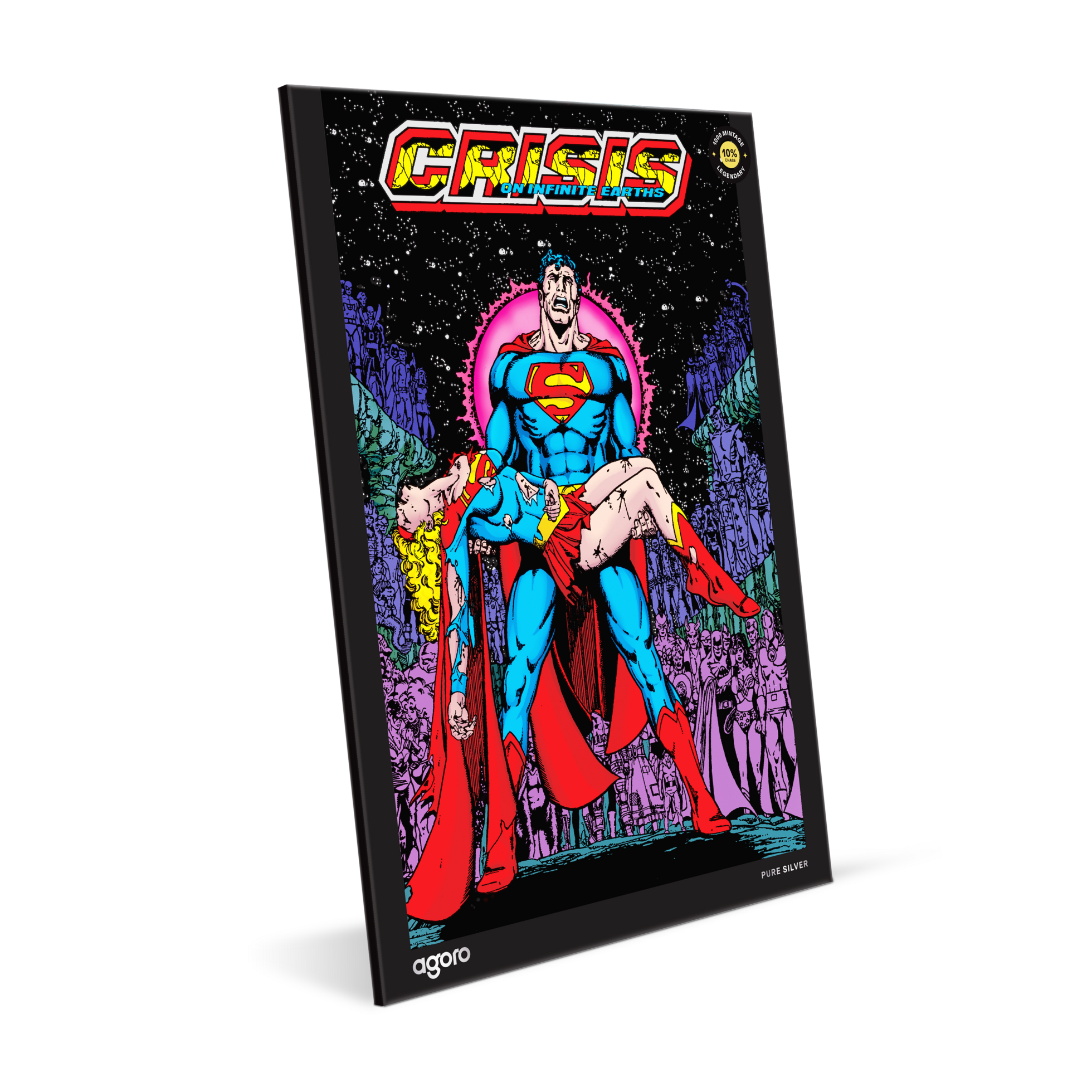 Niue - Superman - Crisis on Infinite Earths #7 - Death of Supergirl with Chase