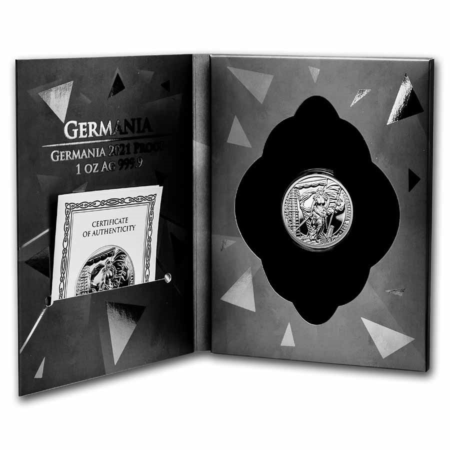 Germania - Silver Round Proof - 1 oz