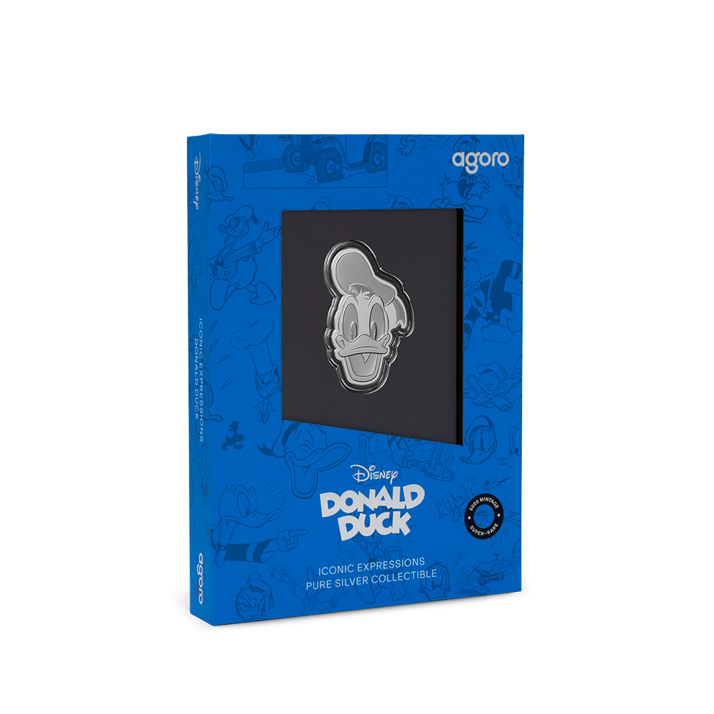 Niue - Mickey and Friends - Iconic Expressions - Donald Duck - 1/2 oz