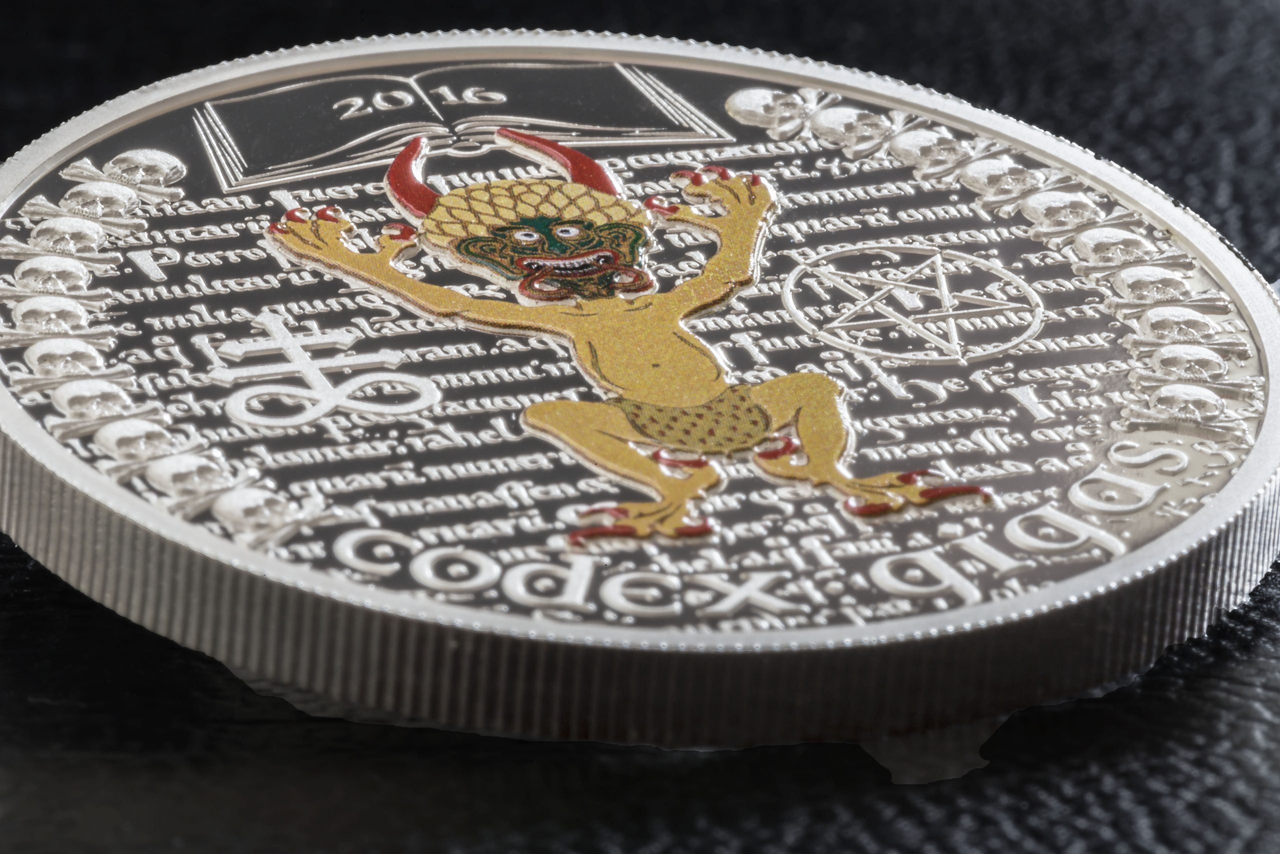 Equatorial Guinea - Codex Gigas – Devil’s Bible - 1 oz