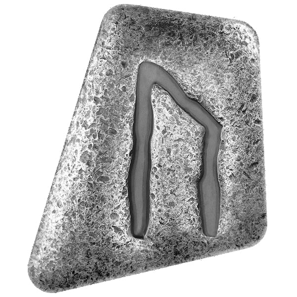 2023 Germania Runes - Uruz 1oz Silver Ennobled Cast Bar
