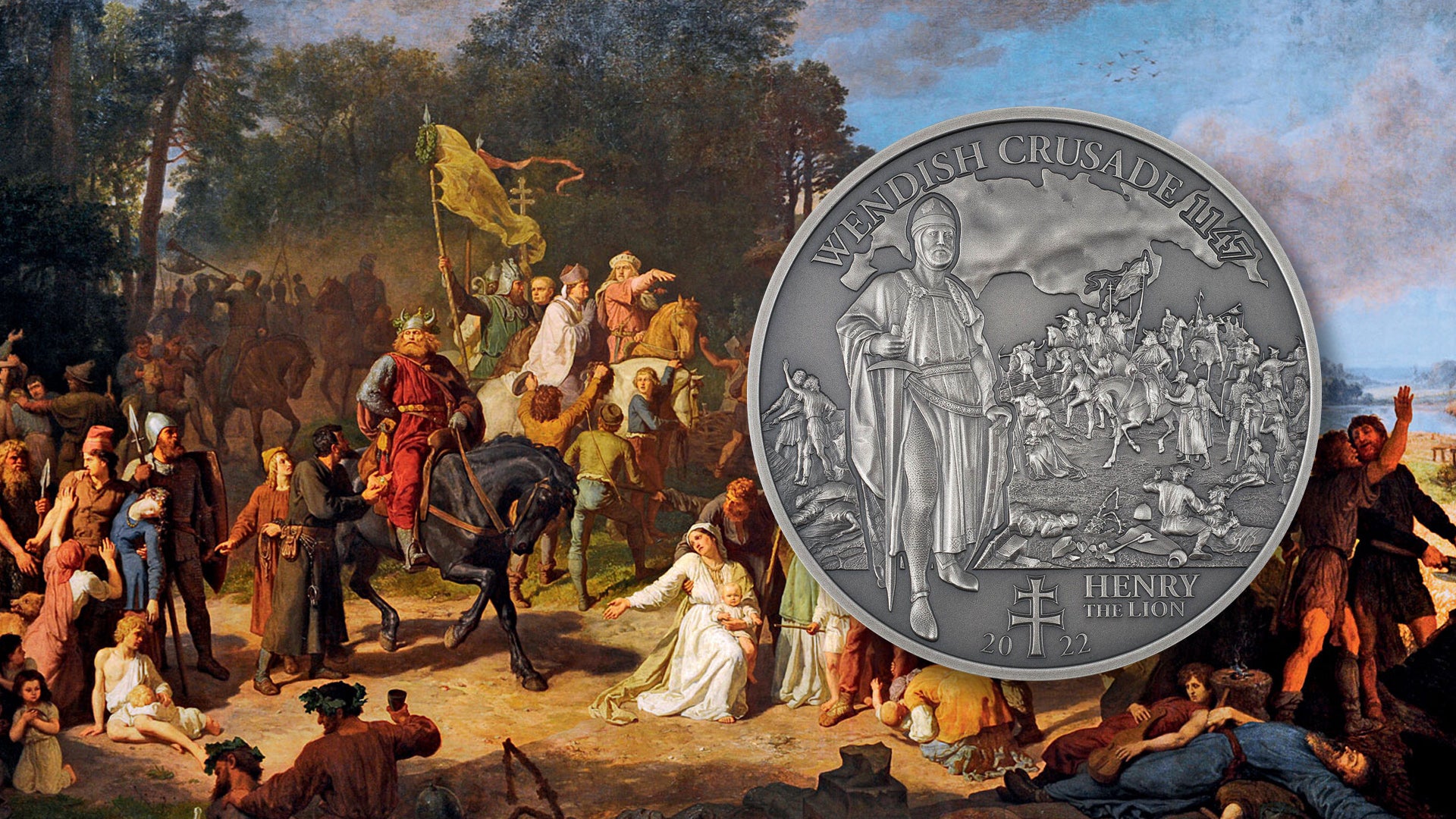 Cook Islands - Wendish Crusade – Northern Crusades - 1 oz