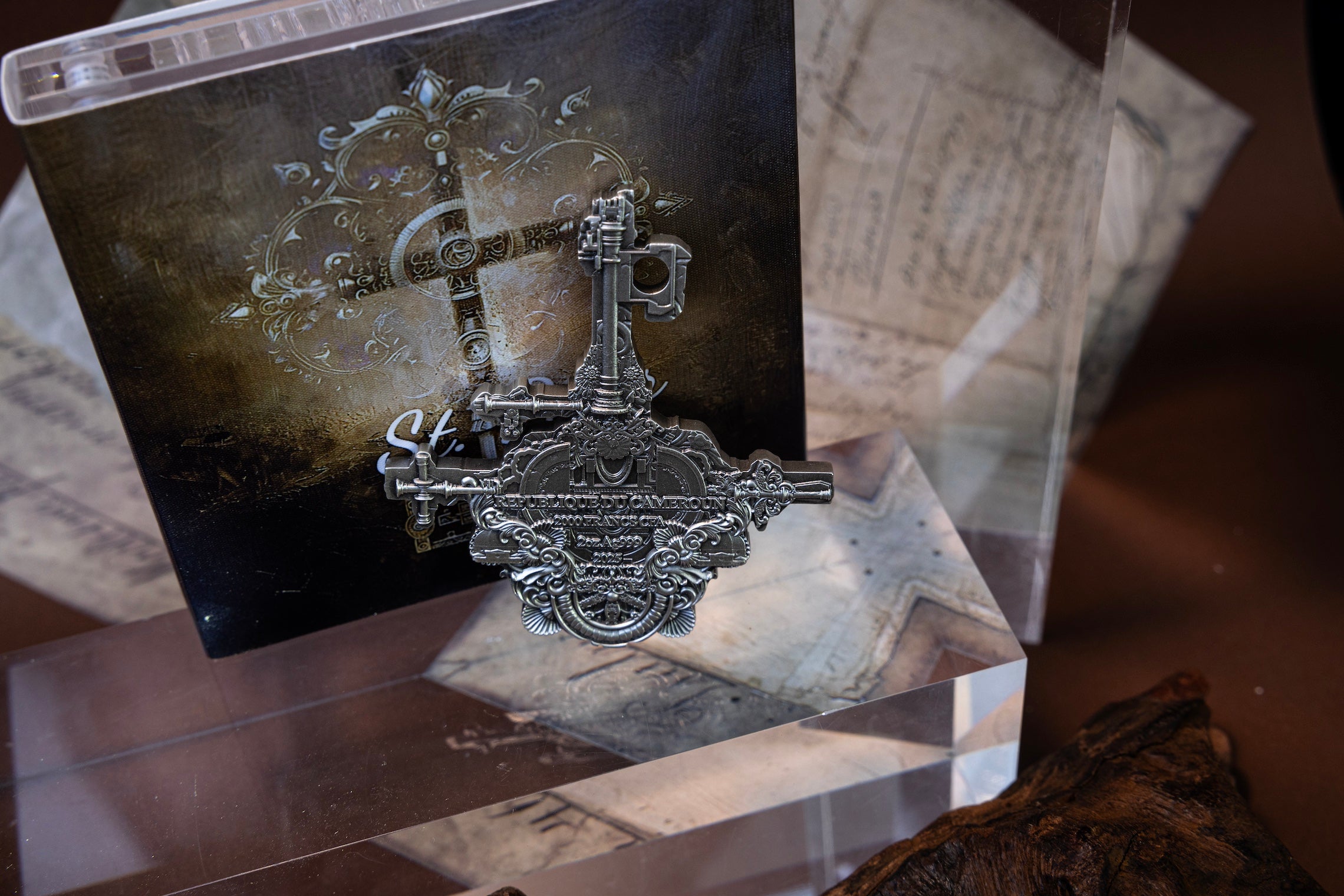 Cameroon - Saint Peter 12 Apostle Series ANTIQUE - 2 oz