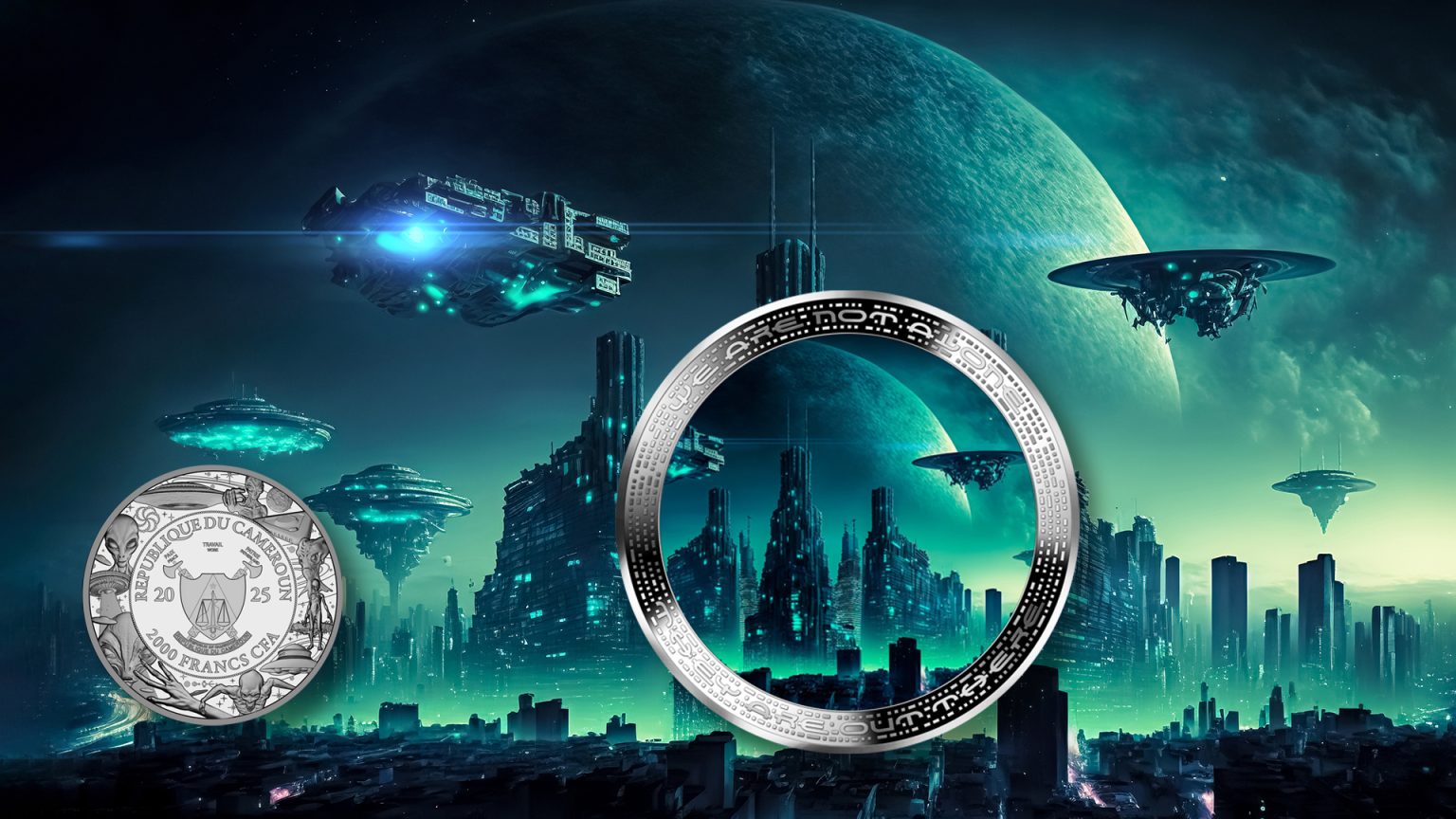 Alien World & UFO – Alien & UFO series 2 oz