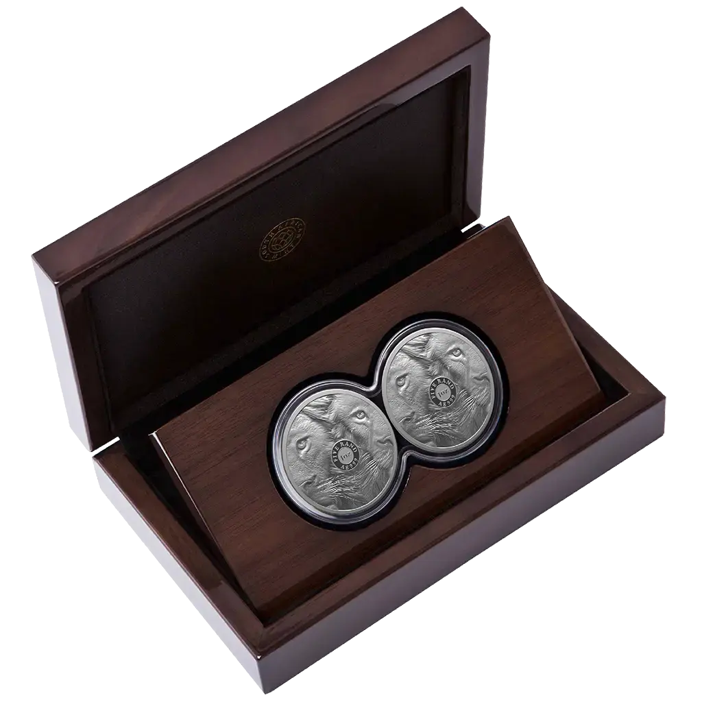 South Africa - Big Five III - Lion - Double Capsule - 2 oz