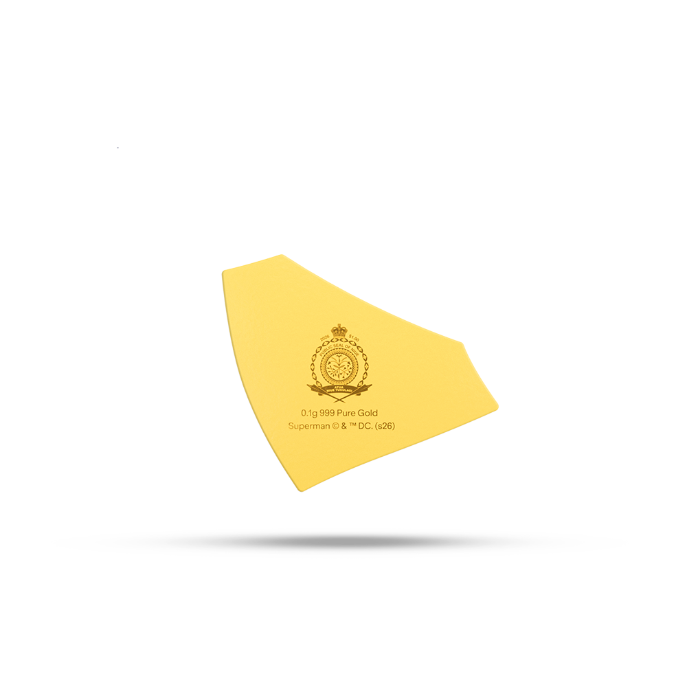 Niue - DC-Superman Fractional Gold
