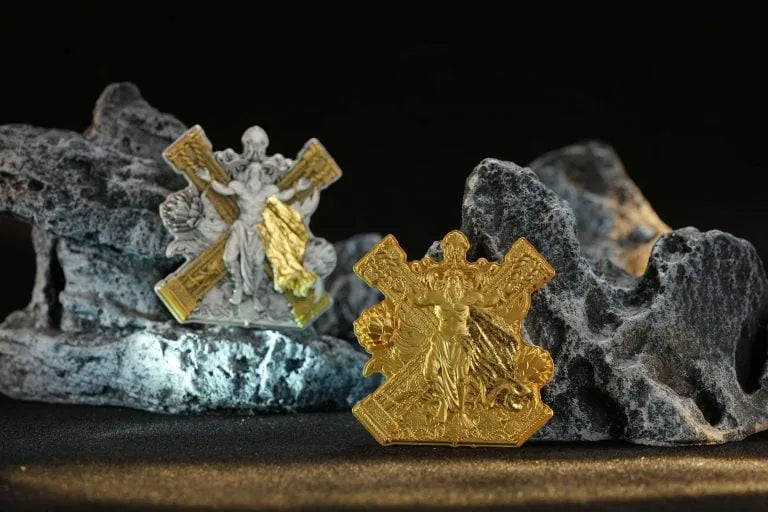 Cameroon - Saint Simon 12 Apostle Series ANTIQUE - 2 oz