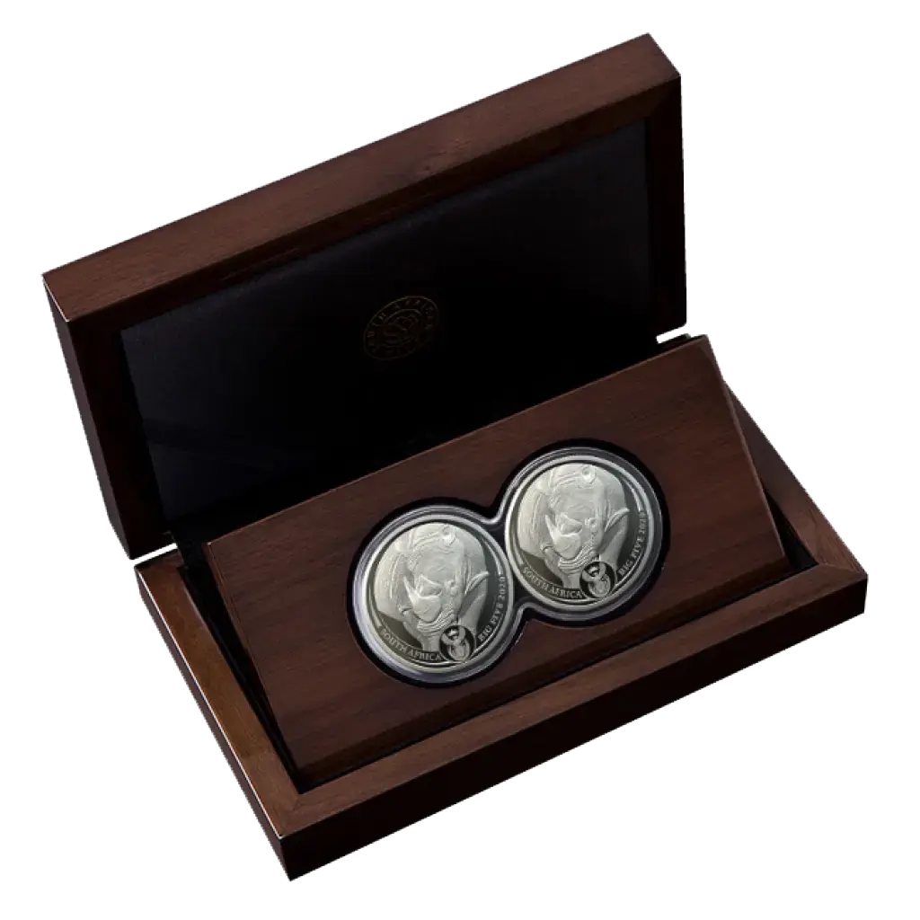 South Africa - Big Five I - Rhino - Double Capsule - 2 oz