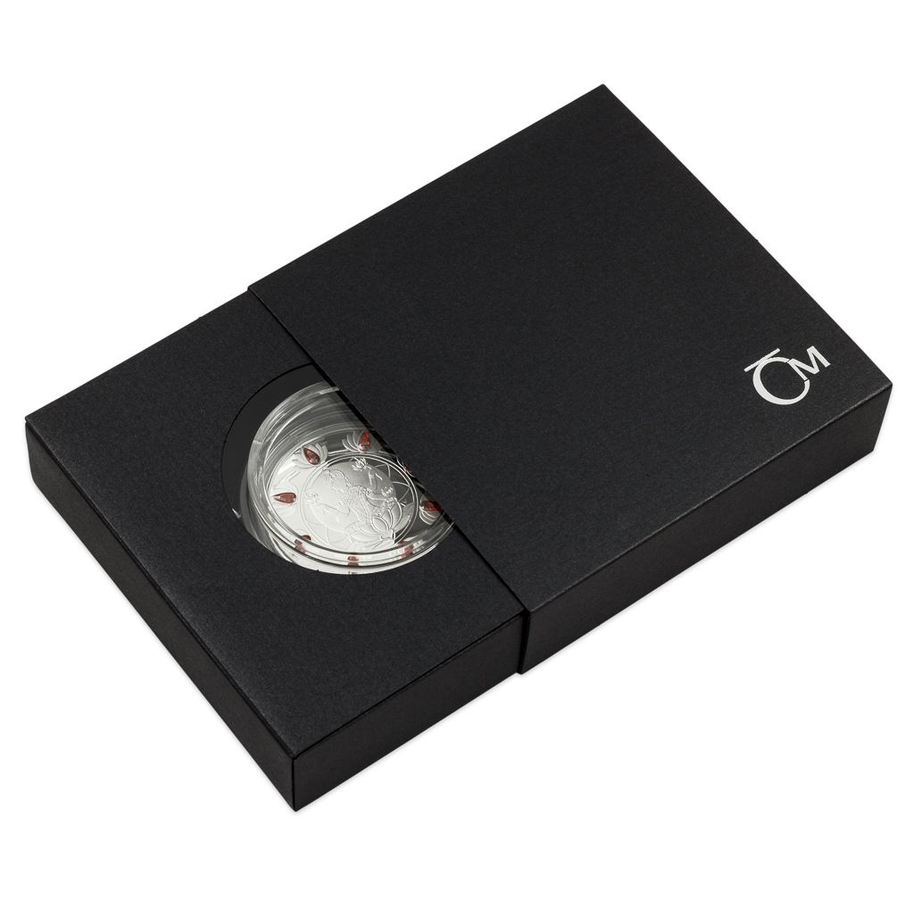 Niue - Crystal Coin - Happy Diwali Proof Silver Coin - 1 oz