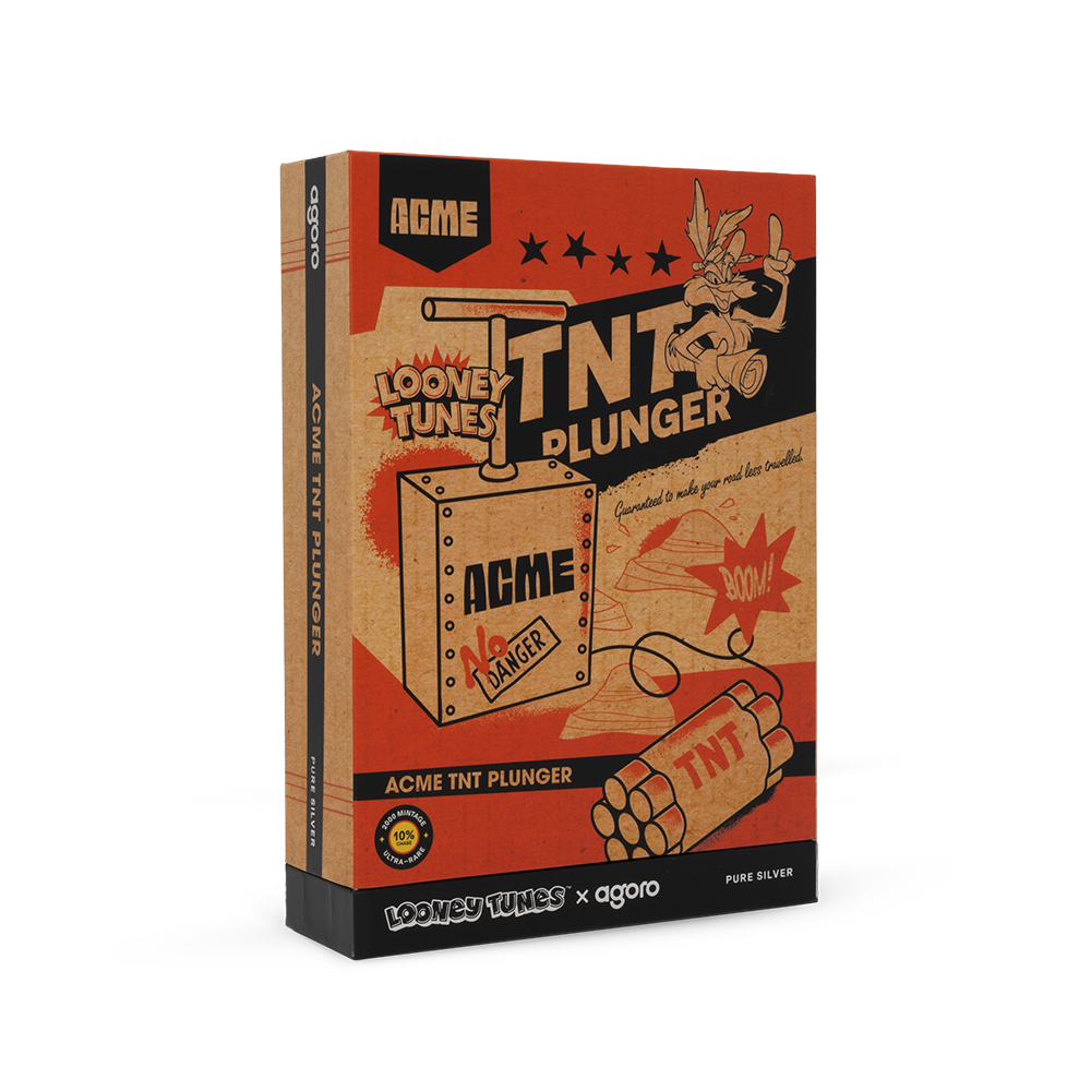 Niue - Looney Tunes - Acme TNT Plunger Foil With Chase - 5 g