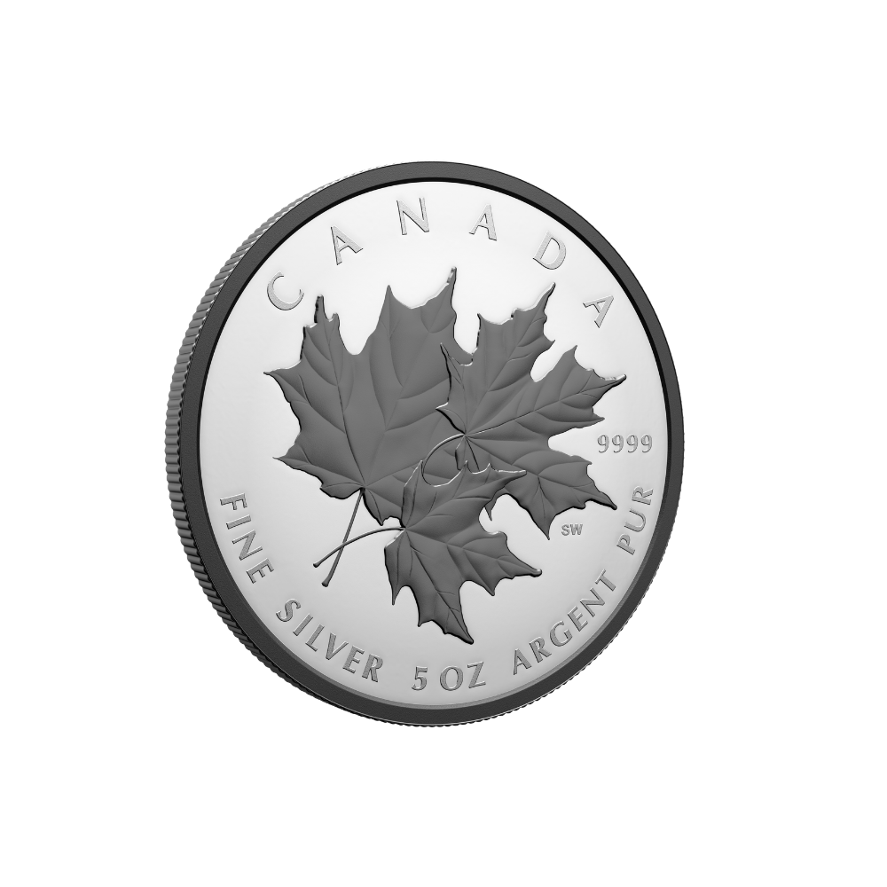 Canada - Fine Silver Coin - Triple maple