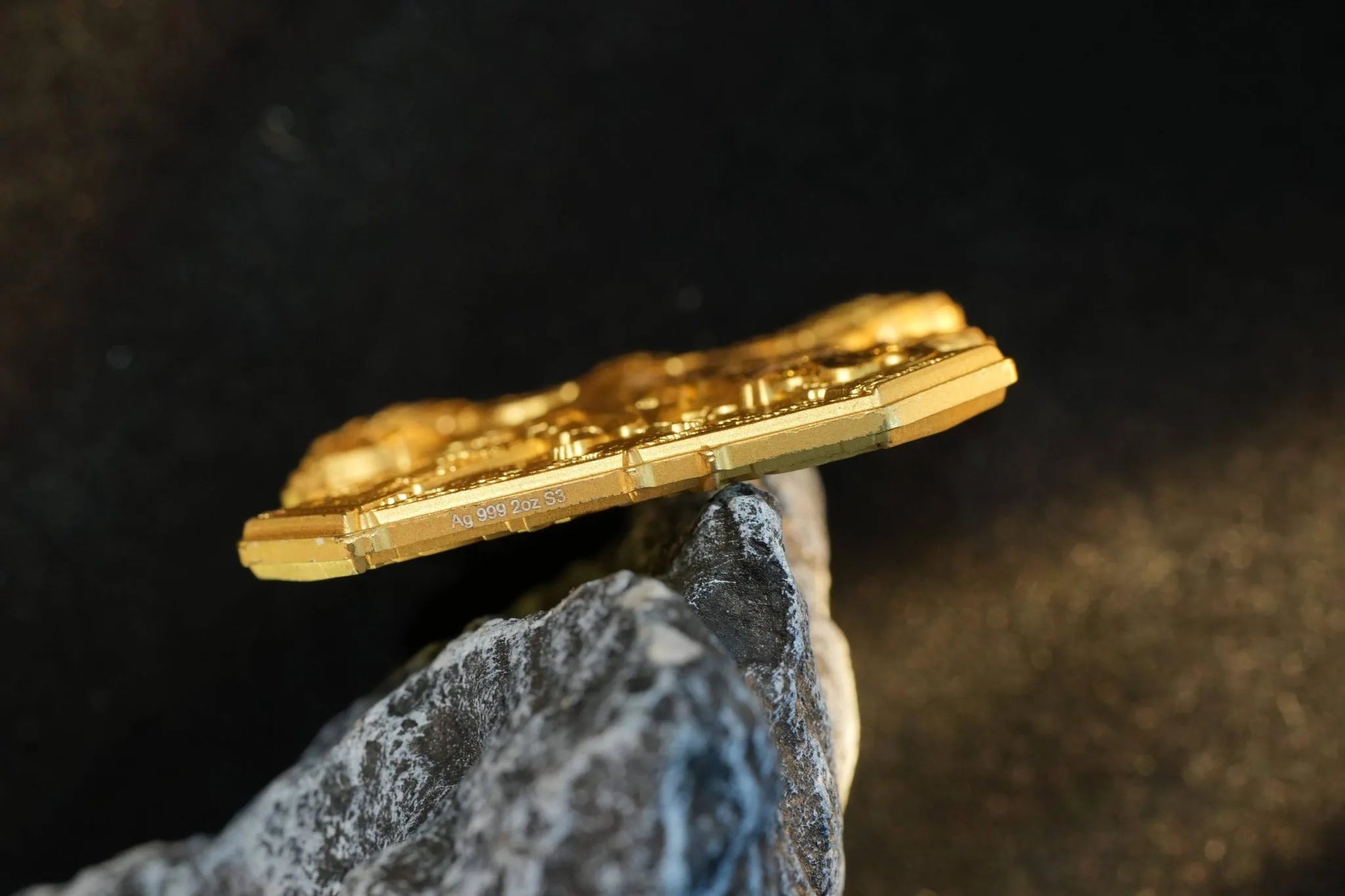 Cameroon - Saint Andrew 12 Apostle Series GILDED - 2 oz