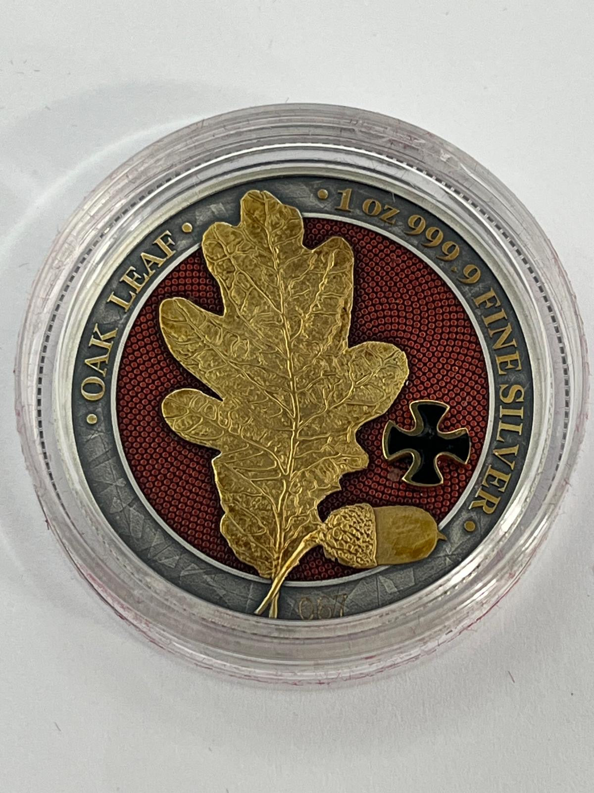 OAK LEAF CROSS SET 5 x 1 oz