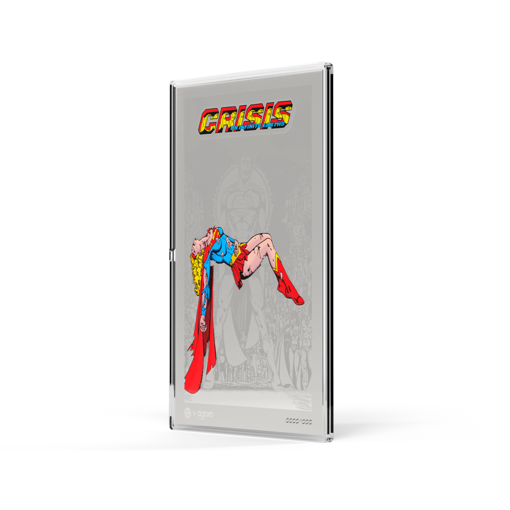 Niue - Superman - Crisis on Infinite Earths #7 - Death of Supergirl with Chase
