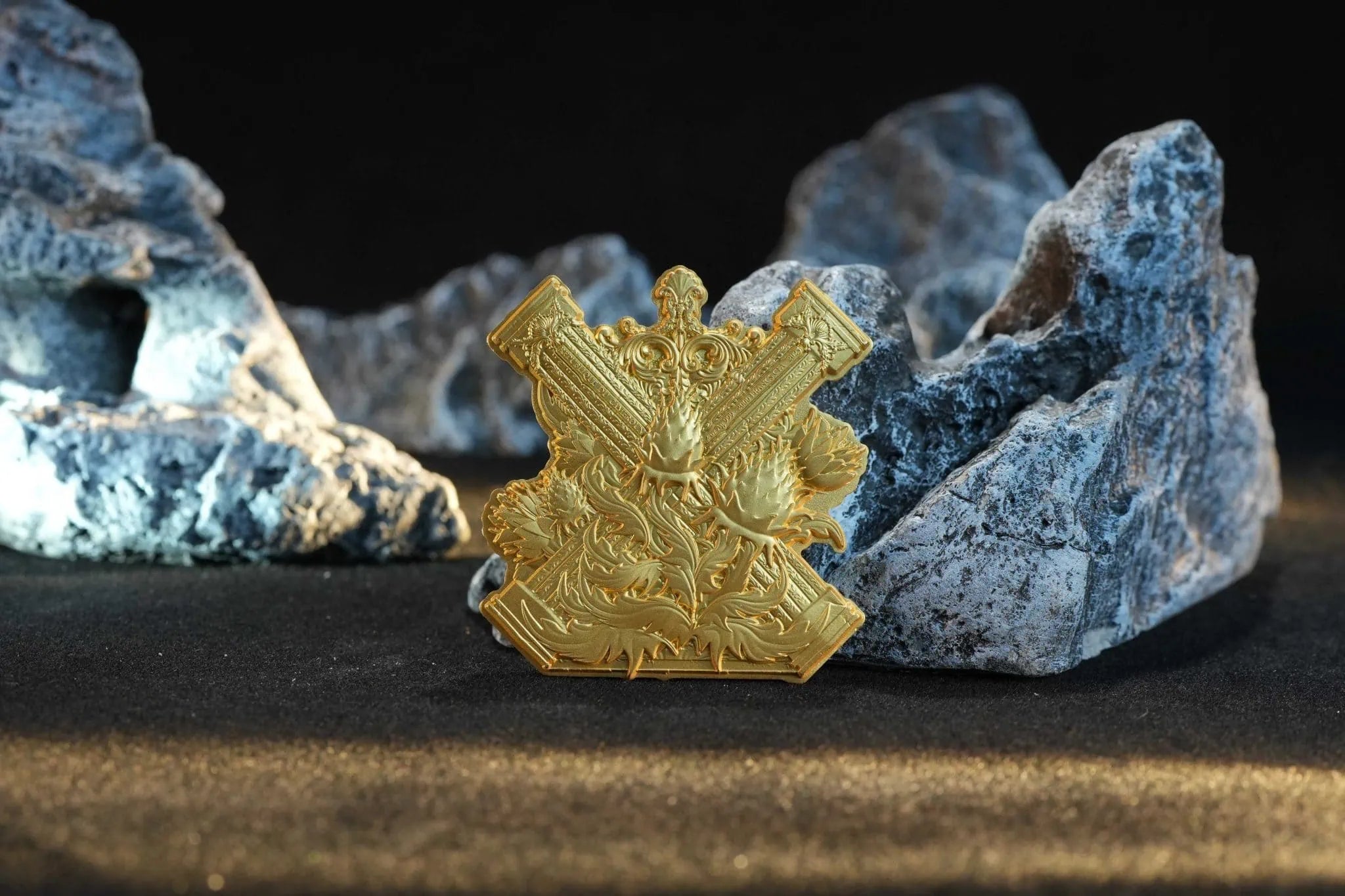 Cameroon - Saint Andrew 12 Apostle Series GILDED - 2 oz