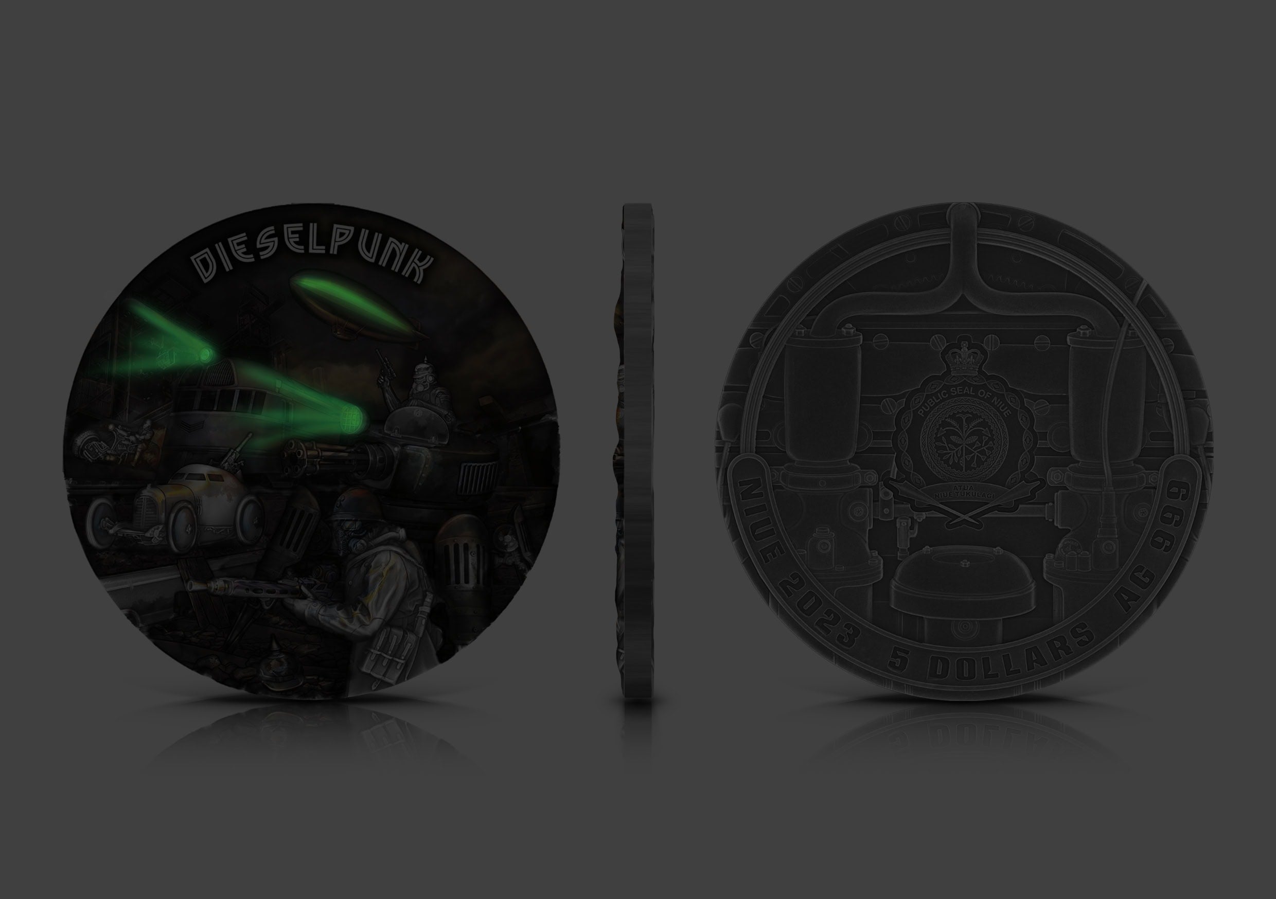 Niue - Dieselpunk (punk universe series) 2 oz