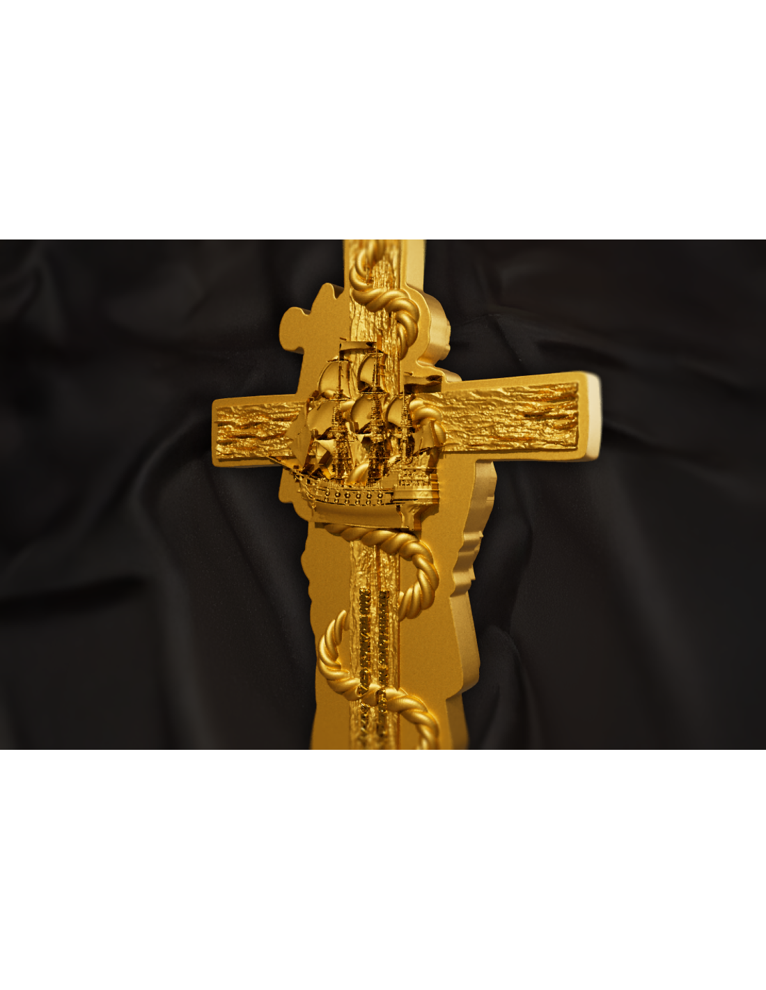 Cameroon - Saint Jude 12 Apostle Series GILDED - 2 oz