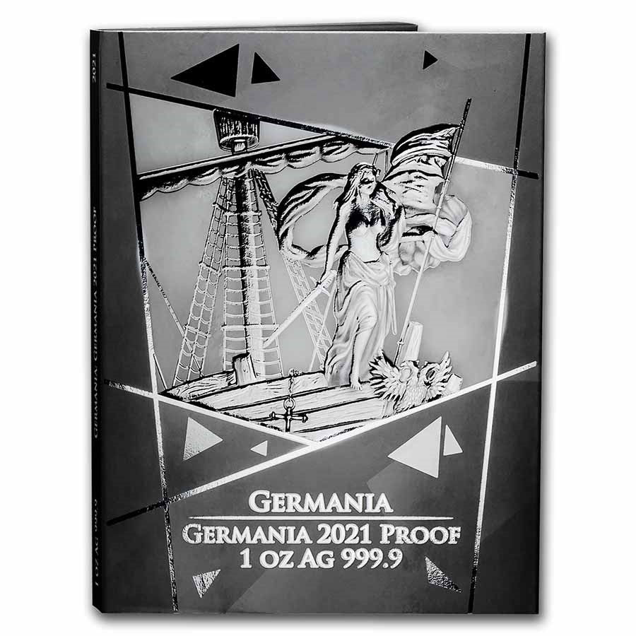 Germania - Silver Round Proof - 1 oz