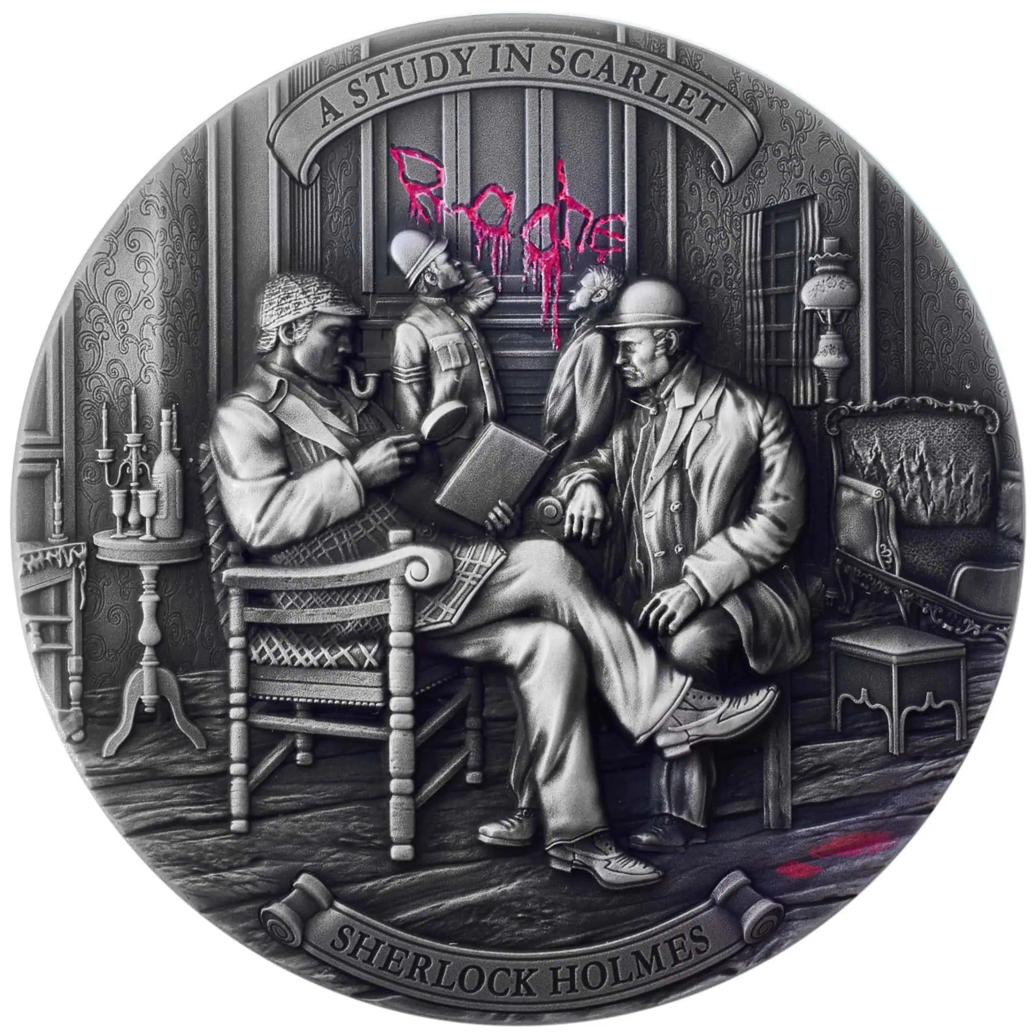 Niue – A Study in Scarlet (Sherlock Holmes series) - 2 oz