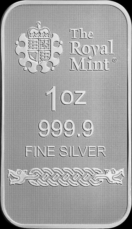 The Royal Mint and Germania Mint Norse Gods Loki Silver Bar (In Assay) - 1 oz