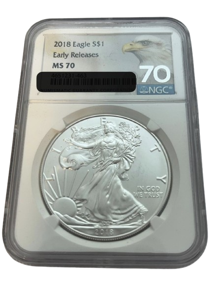 American Silver Eagle NGC MS 70 Early release