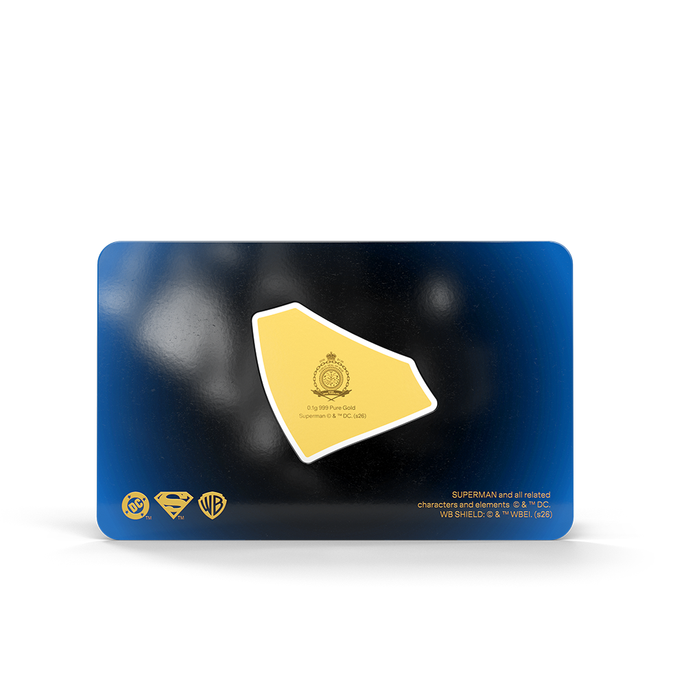 Niue - DC-Superman Fractional Gold