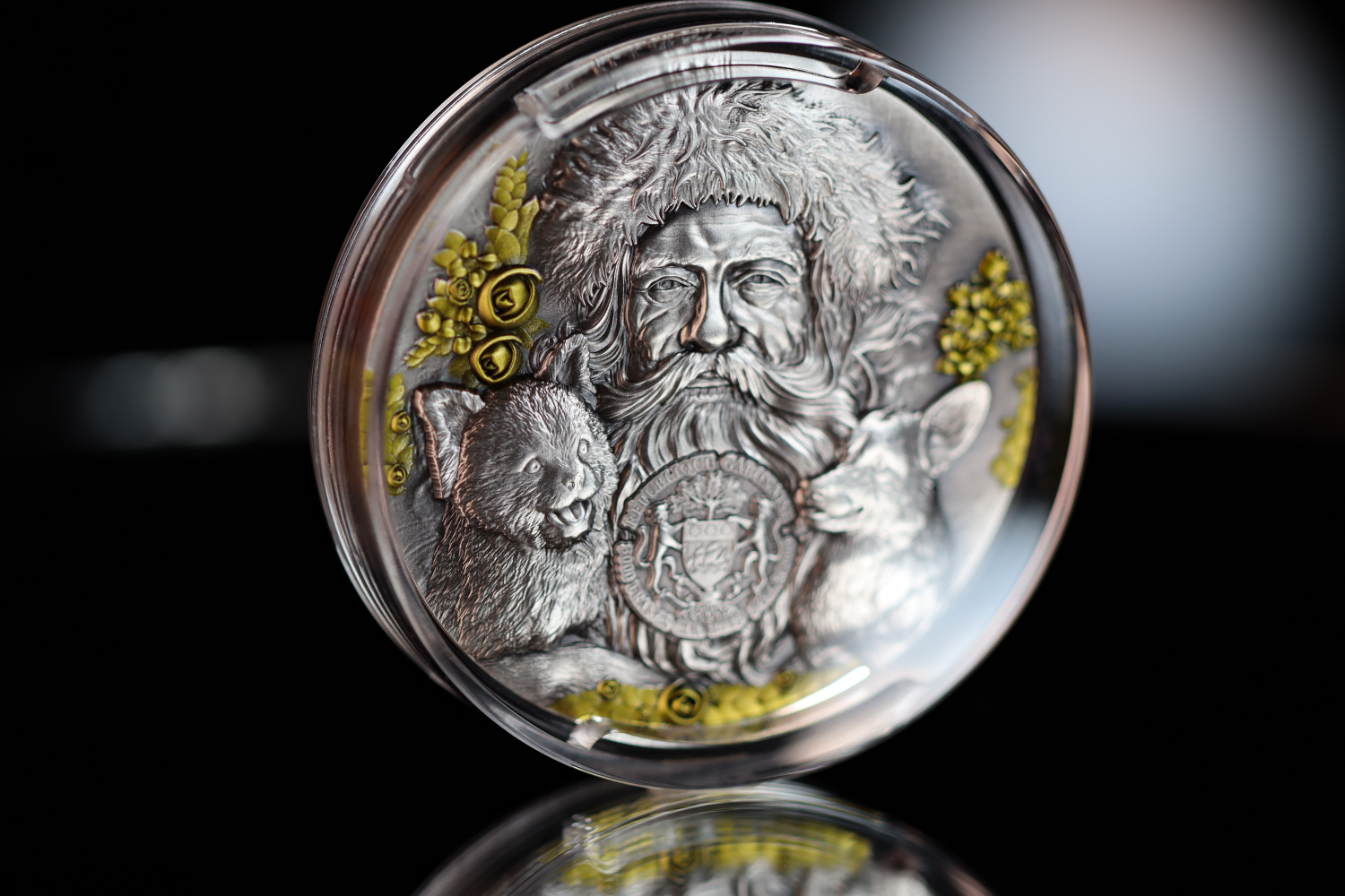 Gabon - Santa Claus & Krampus - 3 oz