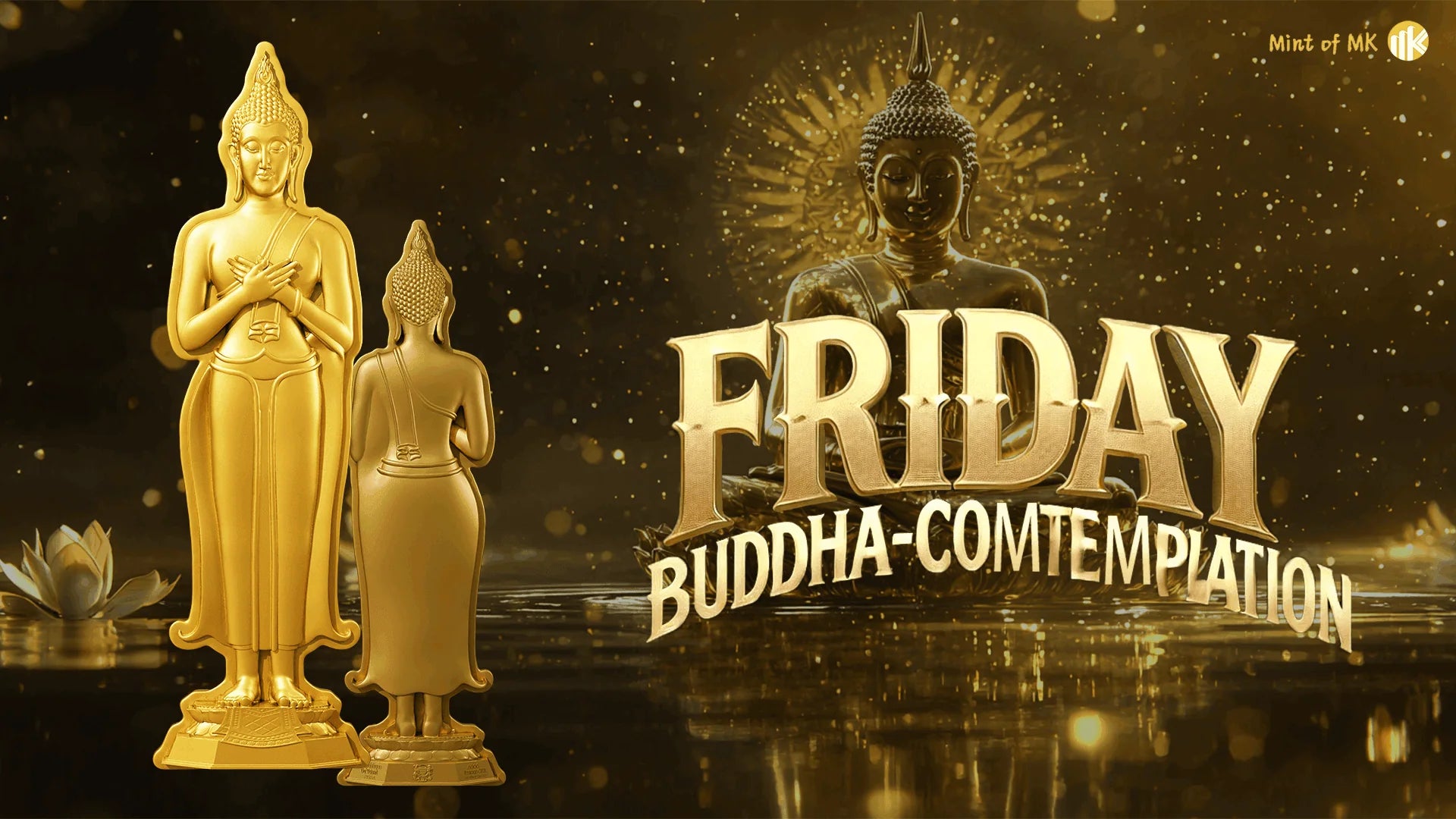 Chad - 7 Days Buddha SET in 8x 1 oz silver