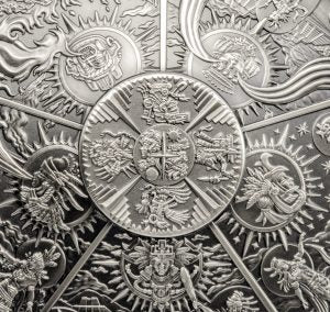 Aztec Five Suns – Ages of Man series 3 oz