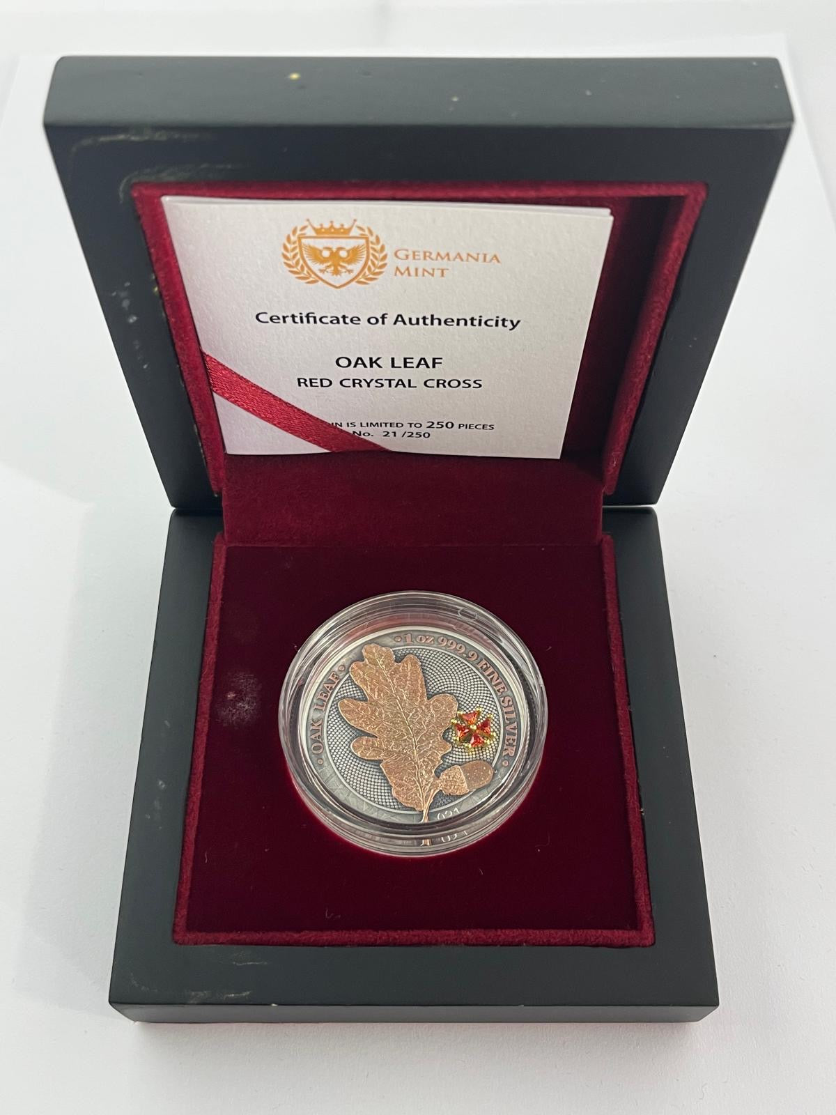 OAK LEAF CROSS SET 5 x 1 oz