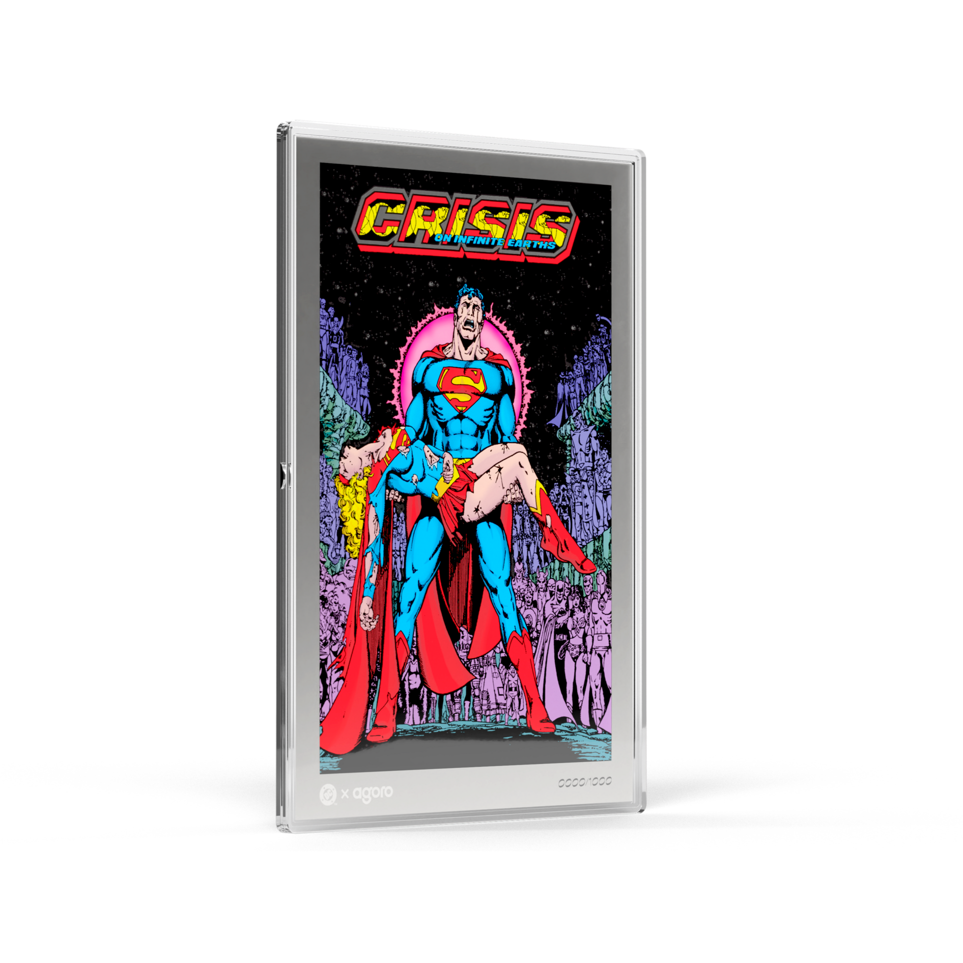 Niue - Superman - Crisis on Infinite Earths #7 - Death of Supergirl with Chase