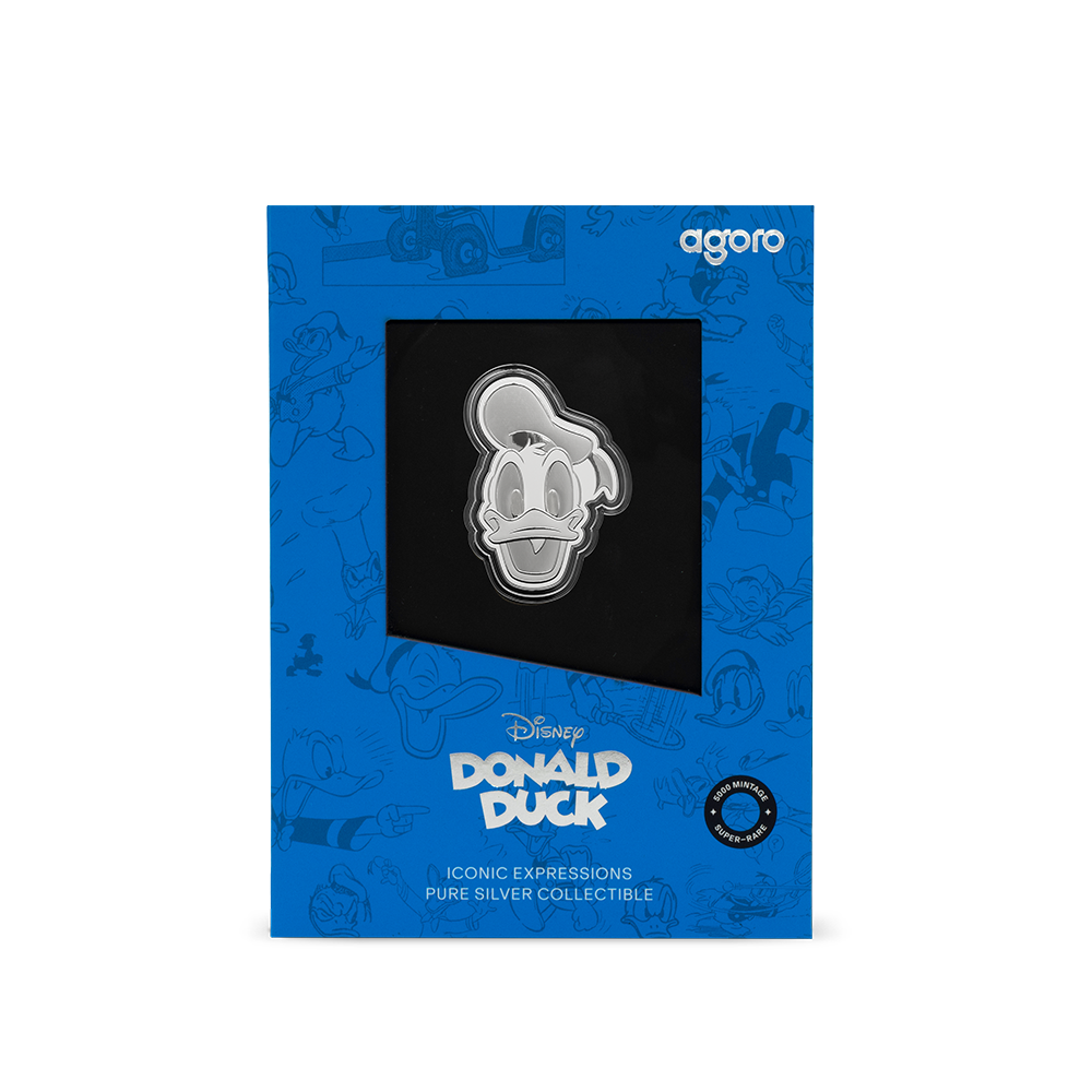 Niue - Mickey and Friends - Iconic Expressions - Donald Duck - 1/2 oz