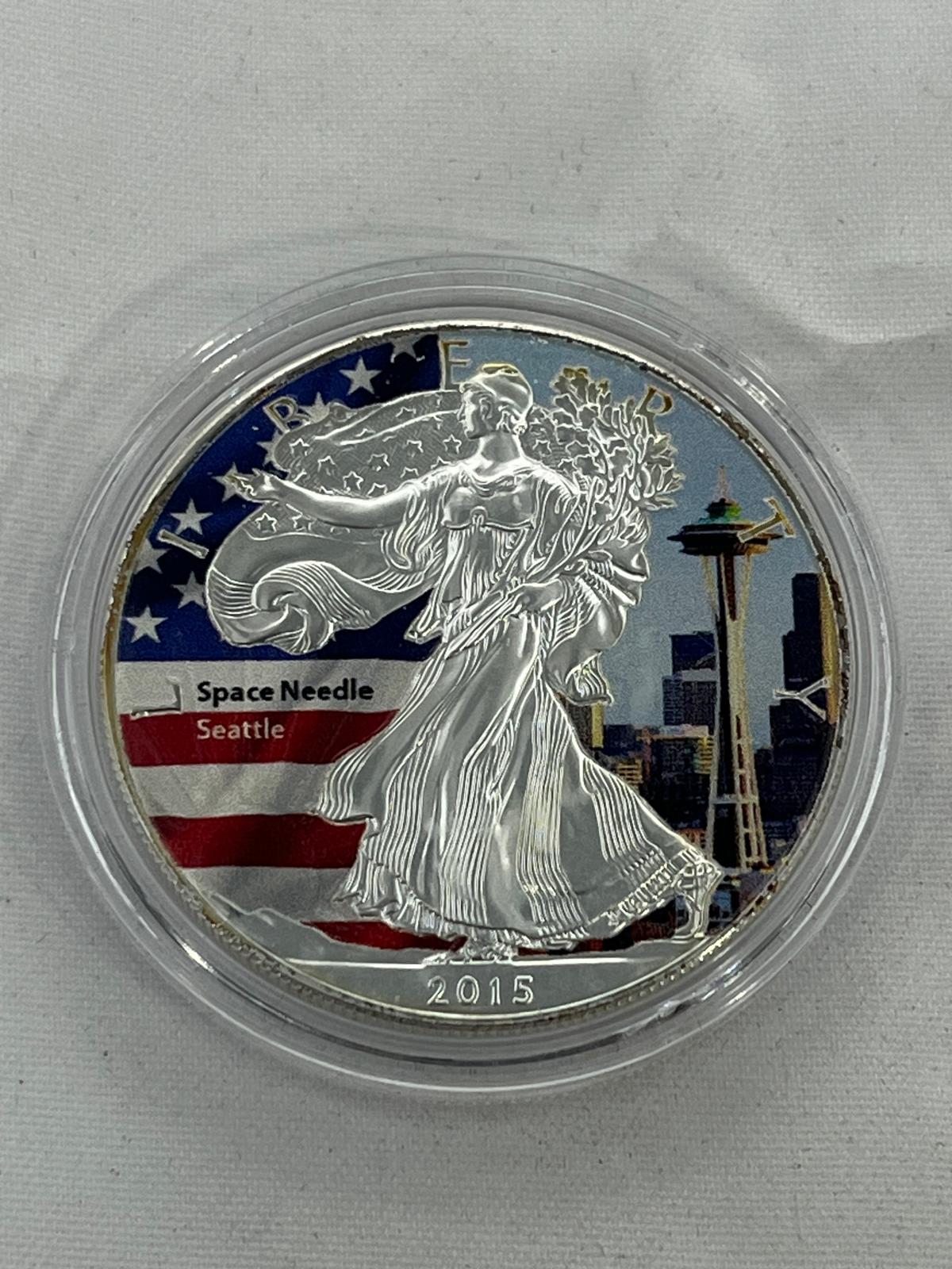 8 pcs 1 dollar Landmarks of America II complete series