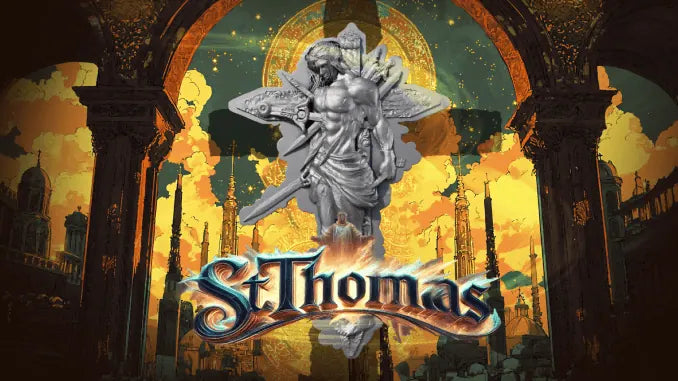 Cameroon - Saint Thomas 12 Apostle Series ANTIQUED - 2 oz