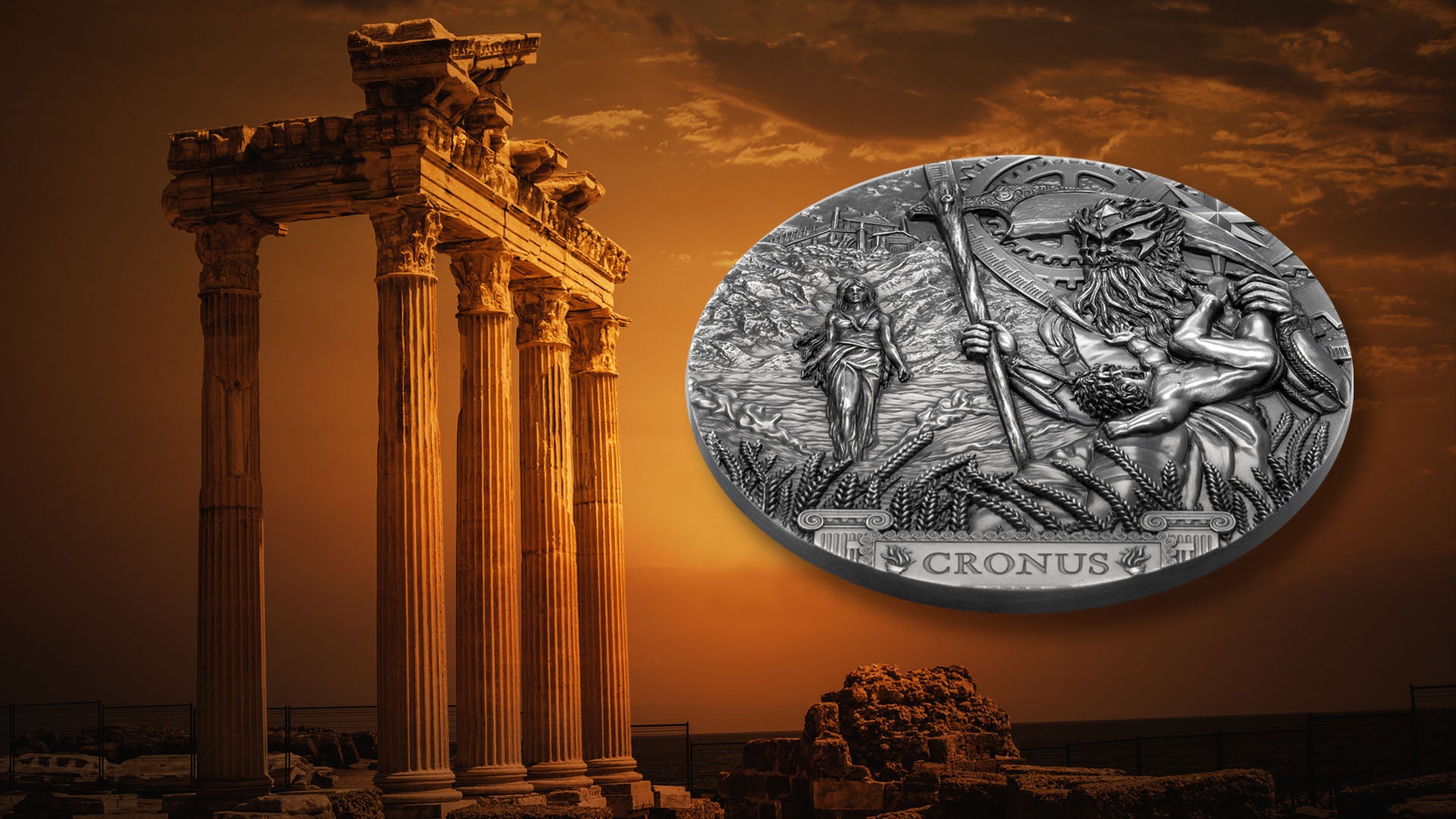 Cook Islands - Titan Cronus - 3 oz