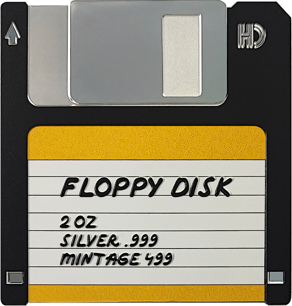 Niue - Floppy Disk Colored - TechStalgic