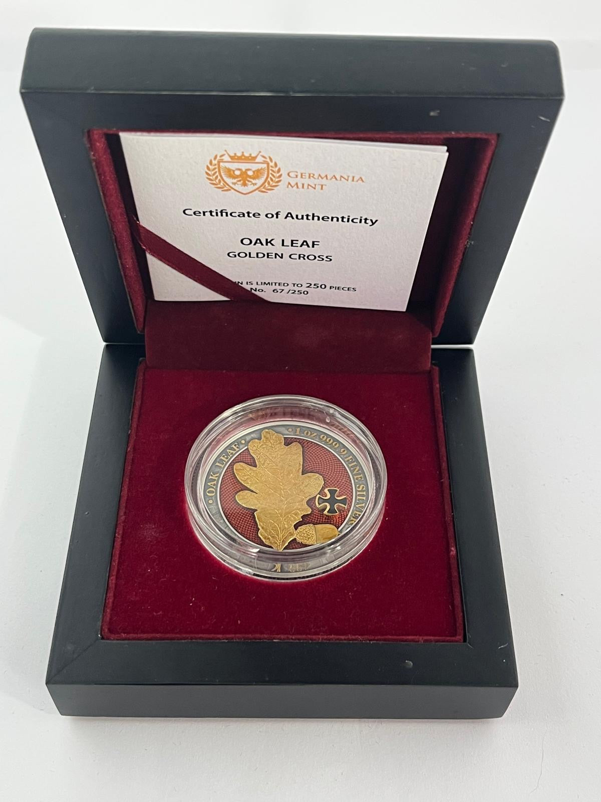 OAK LEAF CROSS SET 5 x 1 oz