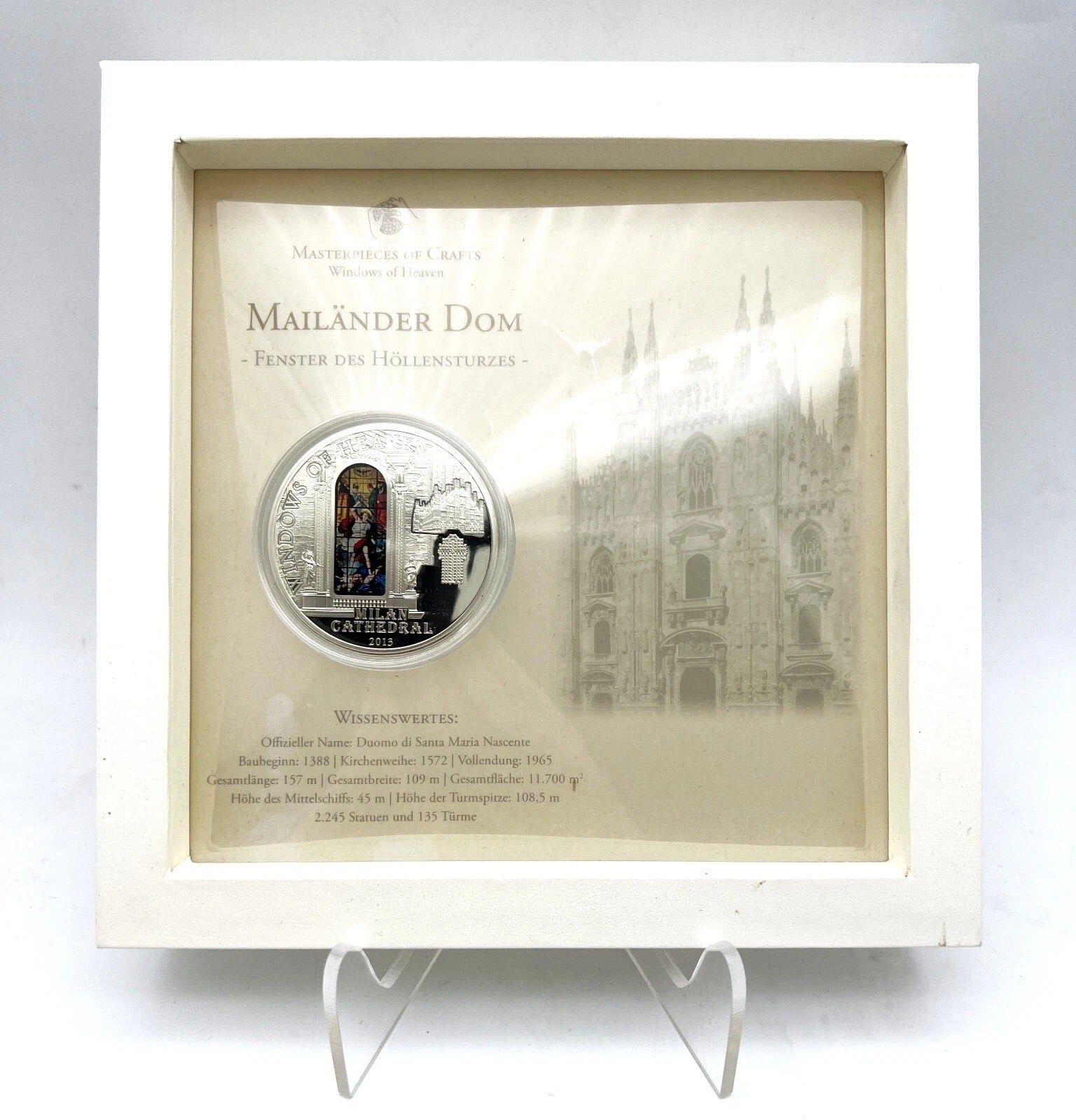 Masterpieces of Crafts - Windows of Heaven: Milan Duomo Cathedral 50 g