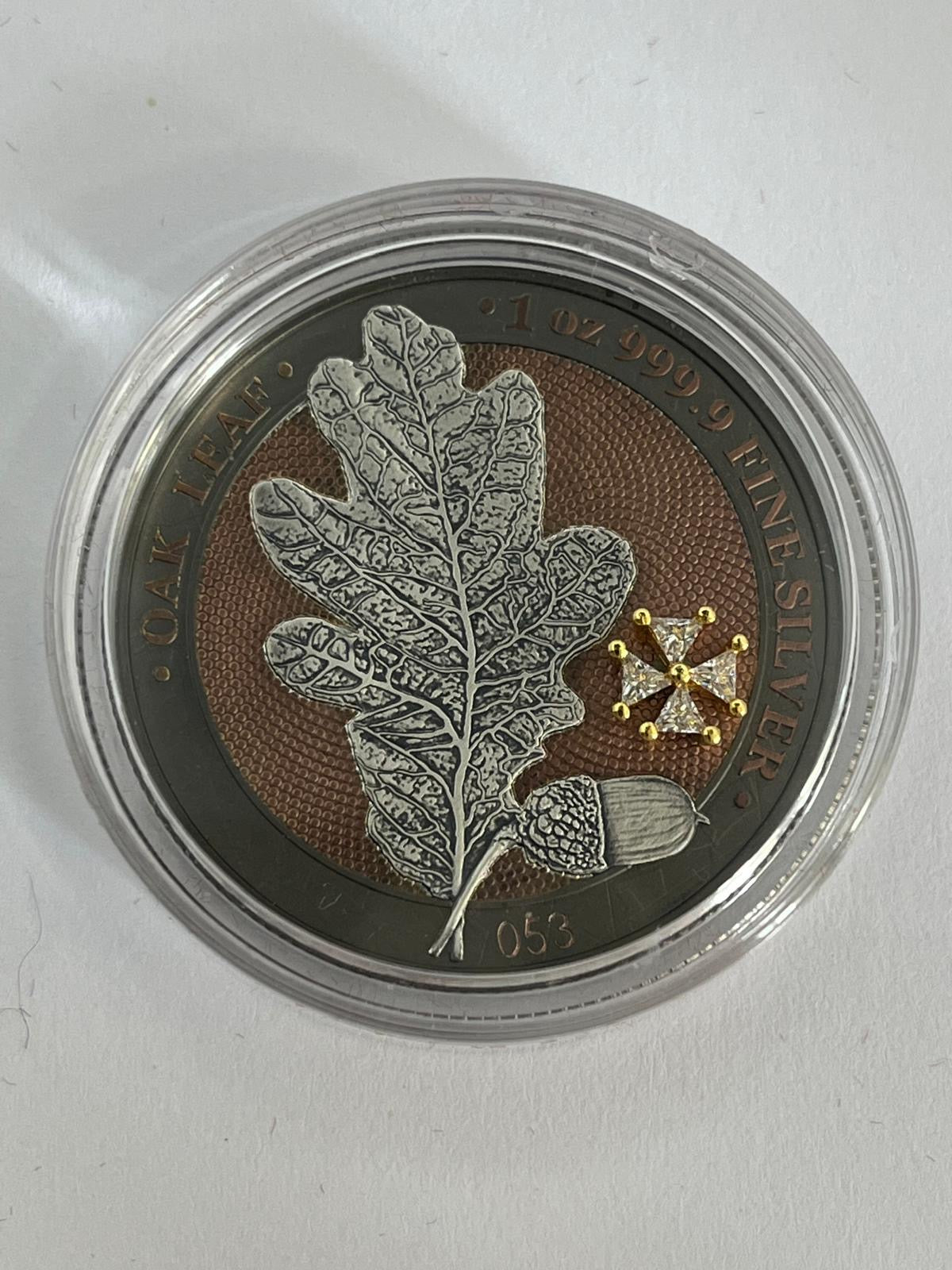 OAK LEAF CROSS SET 5 x 1 oz