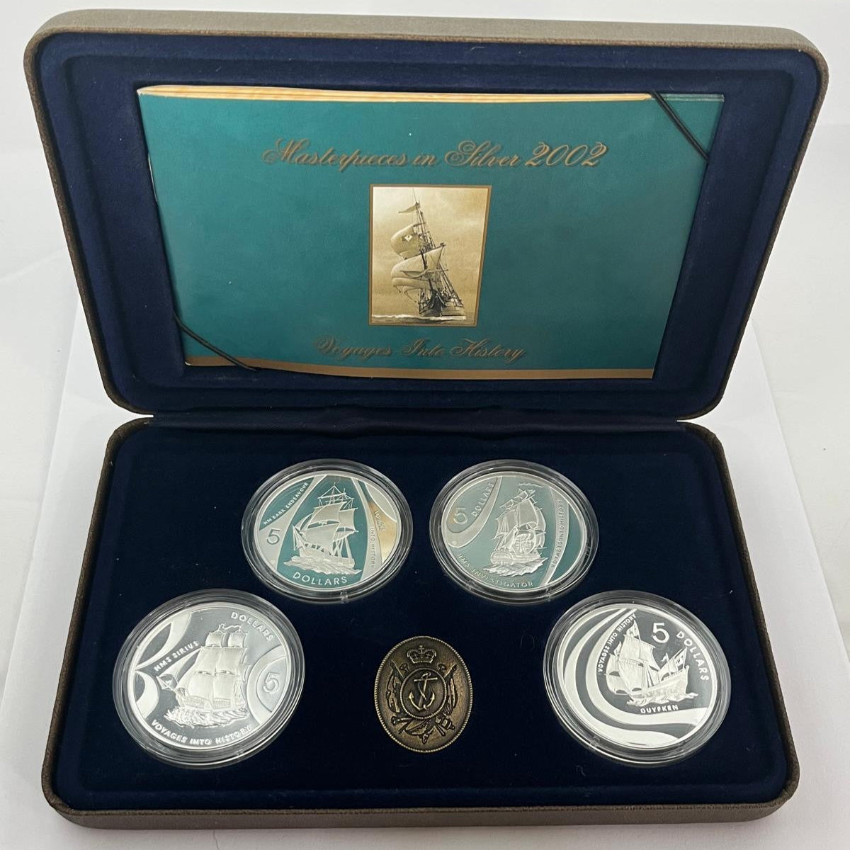 Masterpieces in Silver 2002 Voyages into History set