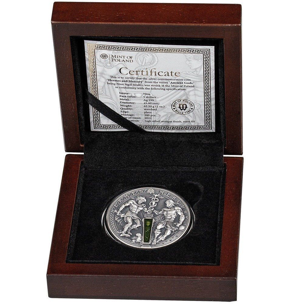 Hermes & Mercury - Antique Finish 2 oz