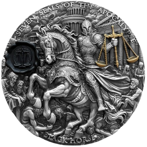 Niue - Seven Seals of the Apocalypse - Black Horse