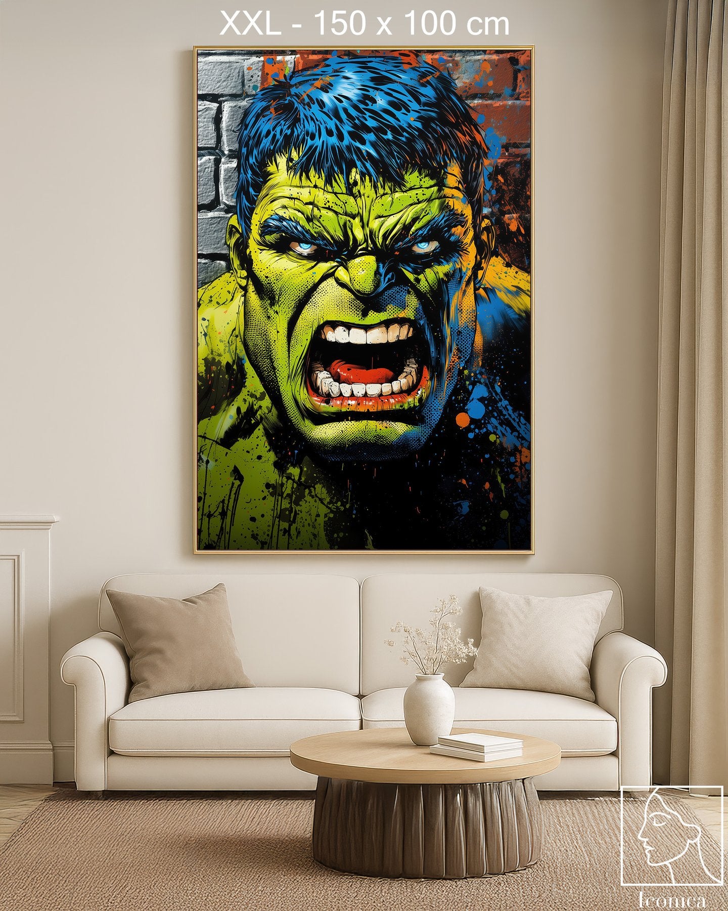 Incredible Rage The Hulk XXL - Iconica