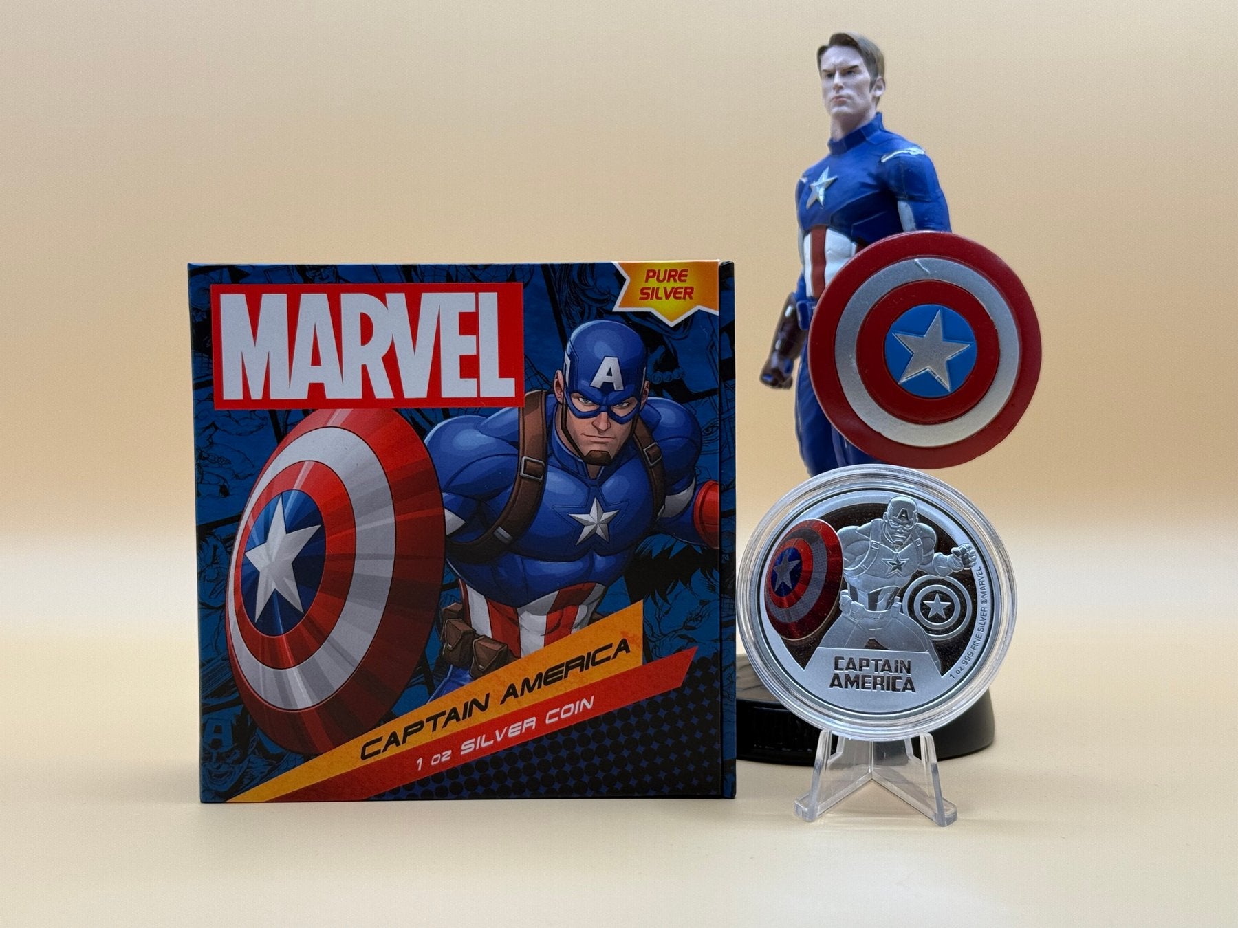 Marvel - Captain America, Bouclier & Guardians of the Galaxy - 3 x 1 oz