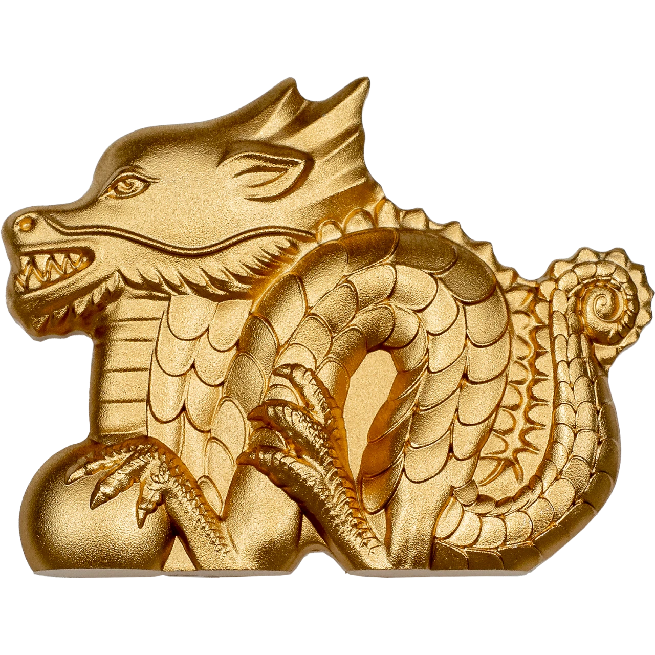 Great Dragon Gilded - Lunar Collection - 1 oz