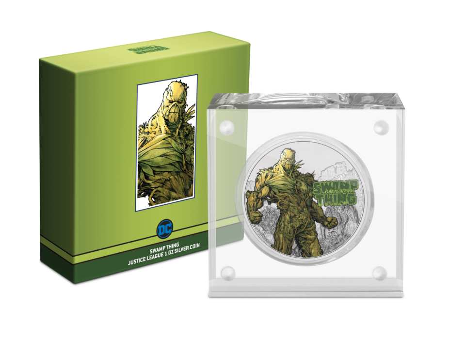 DC Comics - Swamp Thing 50th Anniversary 1 oz